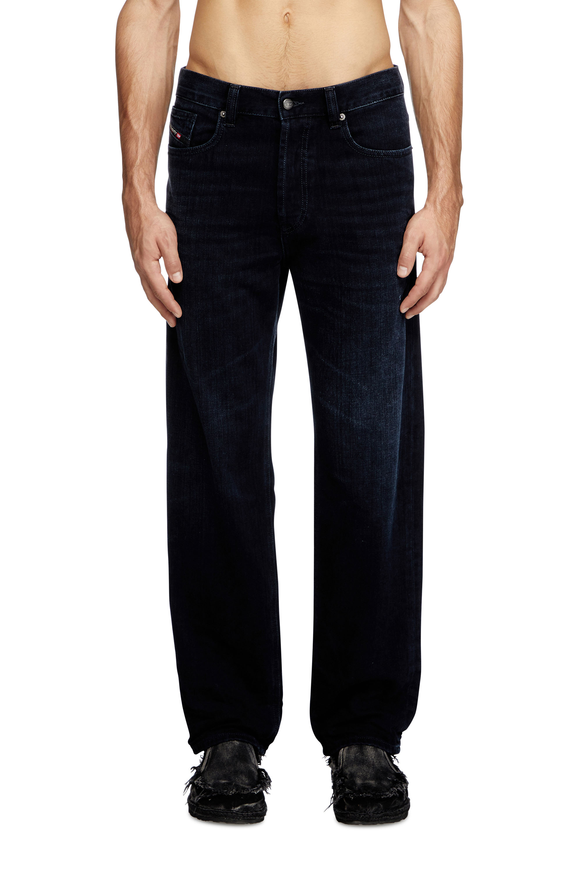 Diesel - Man's Regular Jeans 2010 D-Macs 09L54, Dark Blue - 1