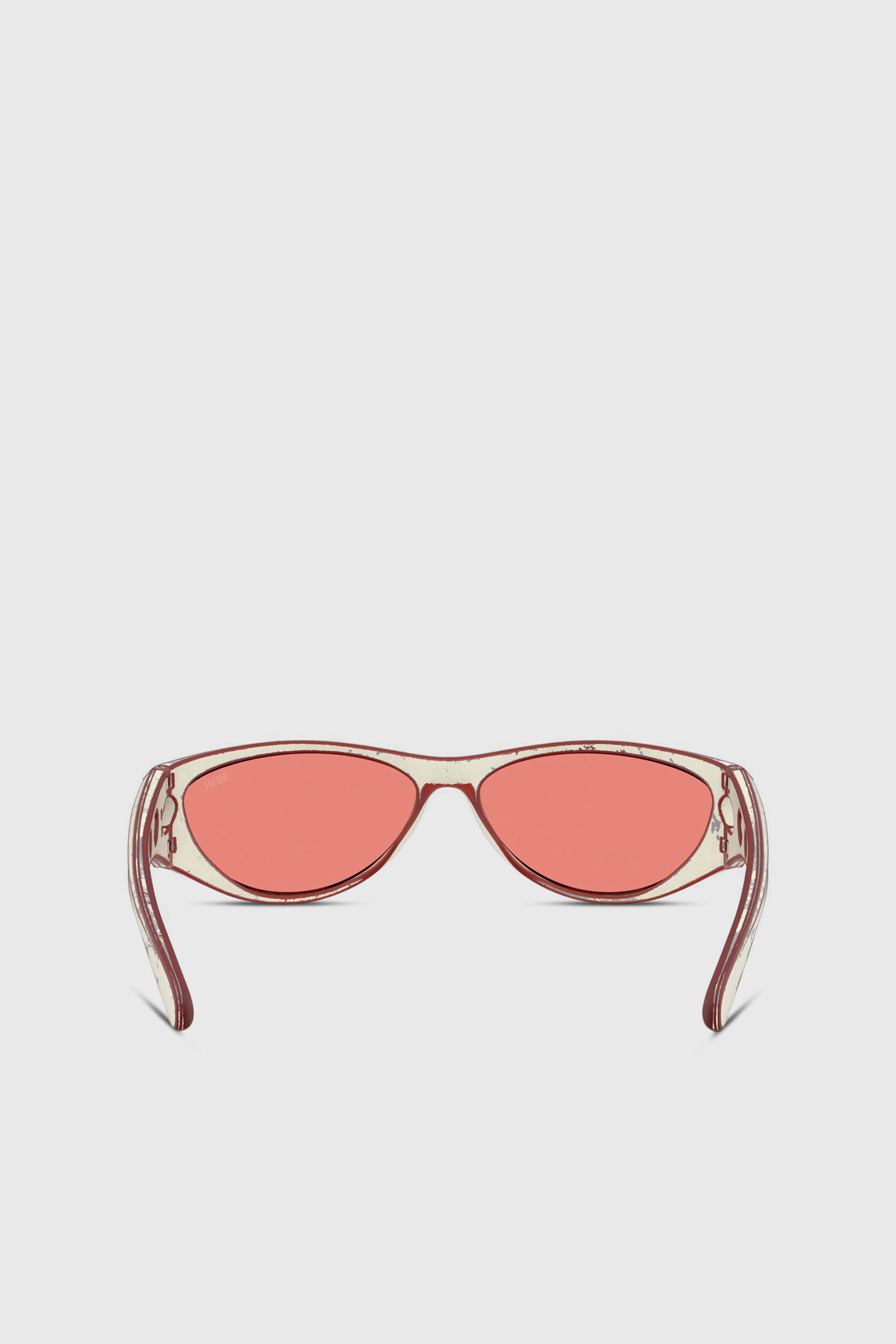 Diesel - 0DL3004U, Unisex's Cat-eye style sunglasses in Red - 3