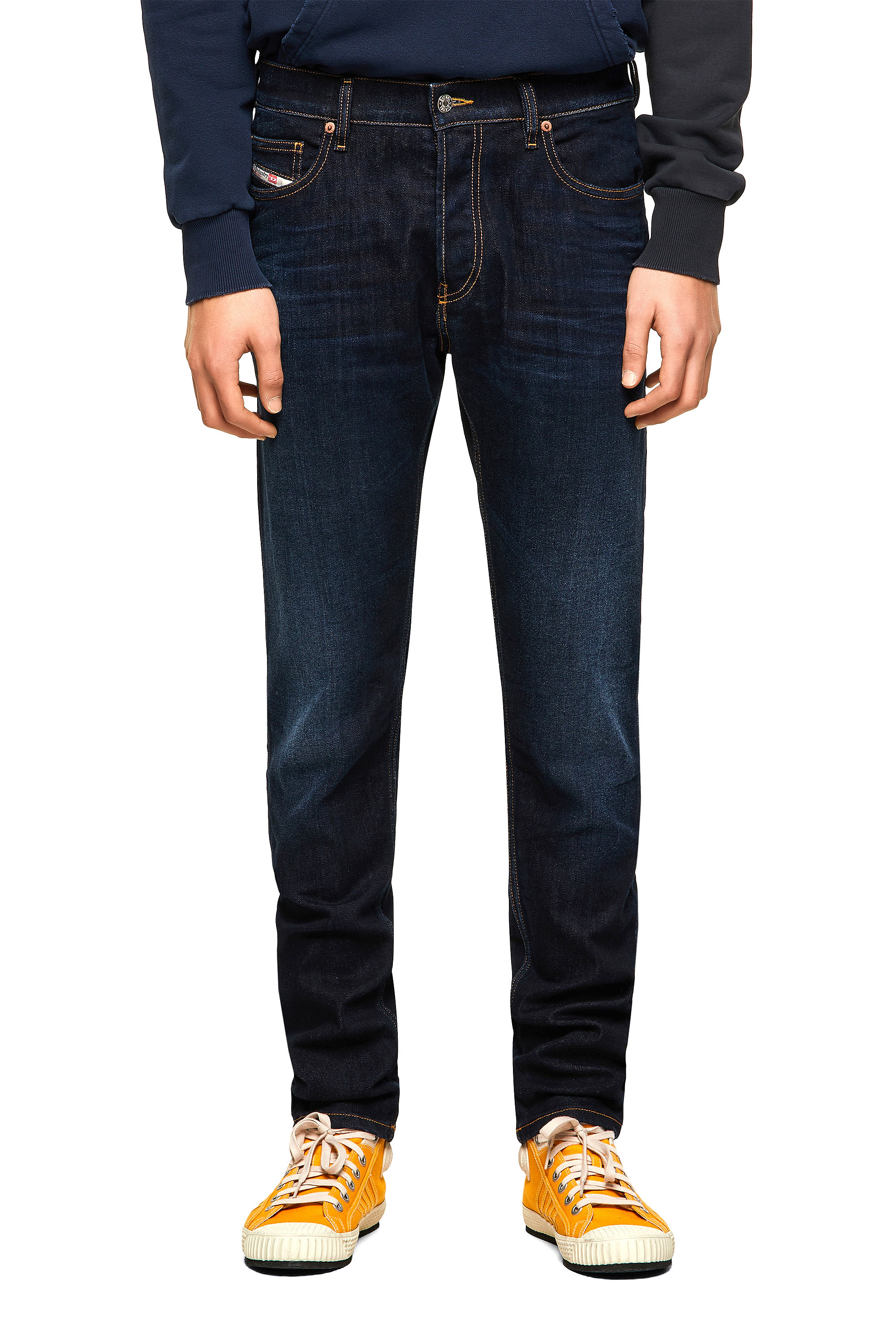 D-Luster 009ZS, Dark Blue Diesel - D-Luster 009ZS, Dark Blue - Jeans - Image 1