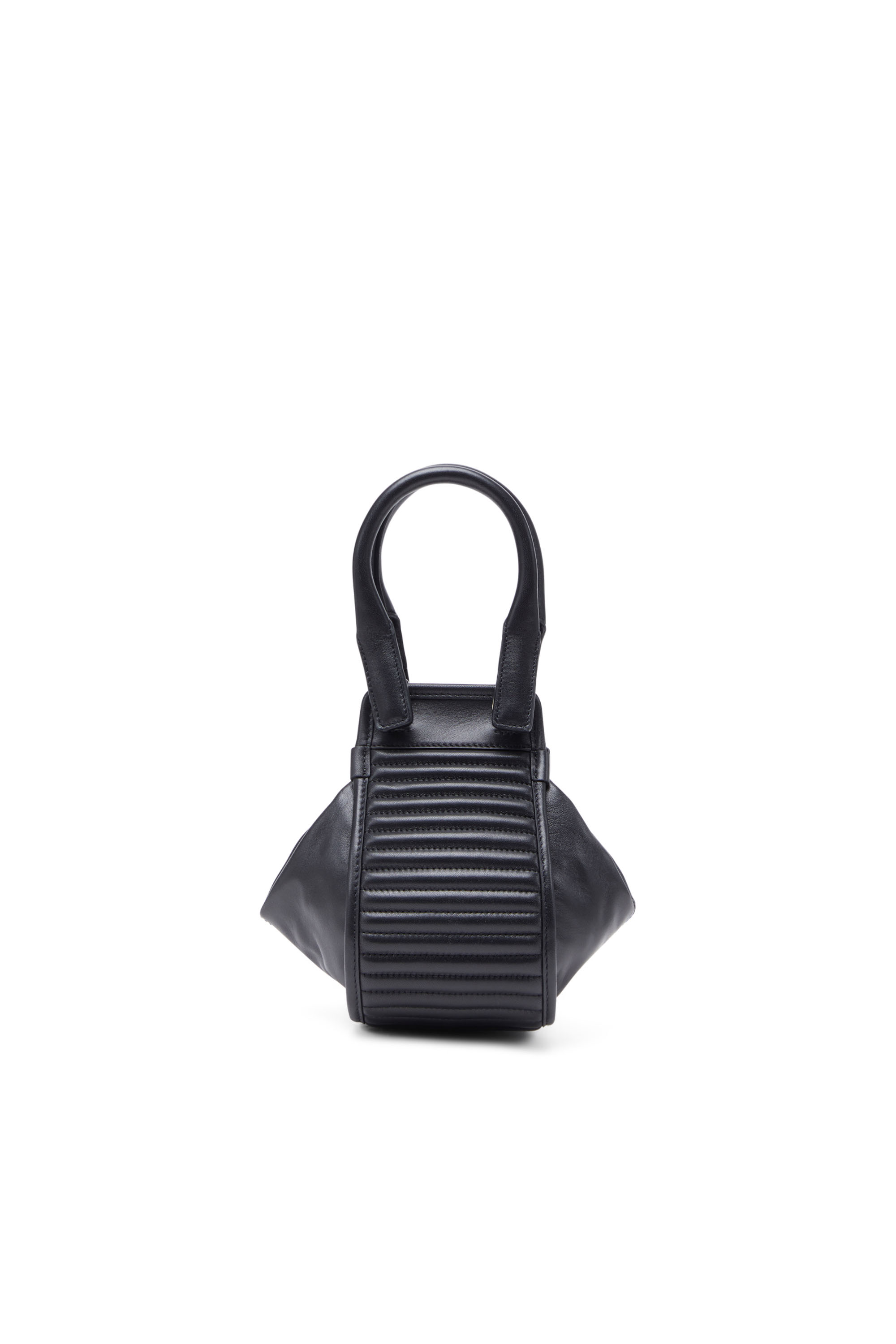 Diesel - D-VINA-RR XS, Woman D-Vina-RR XS - Handbag in leather in Black - Image 2