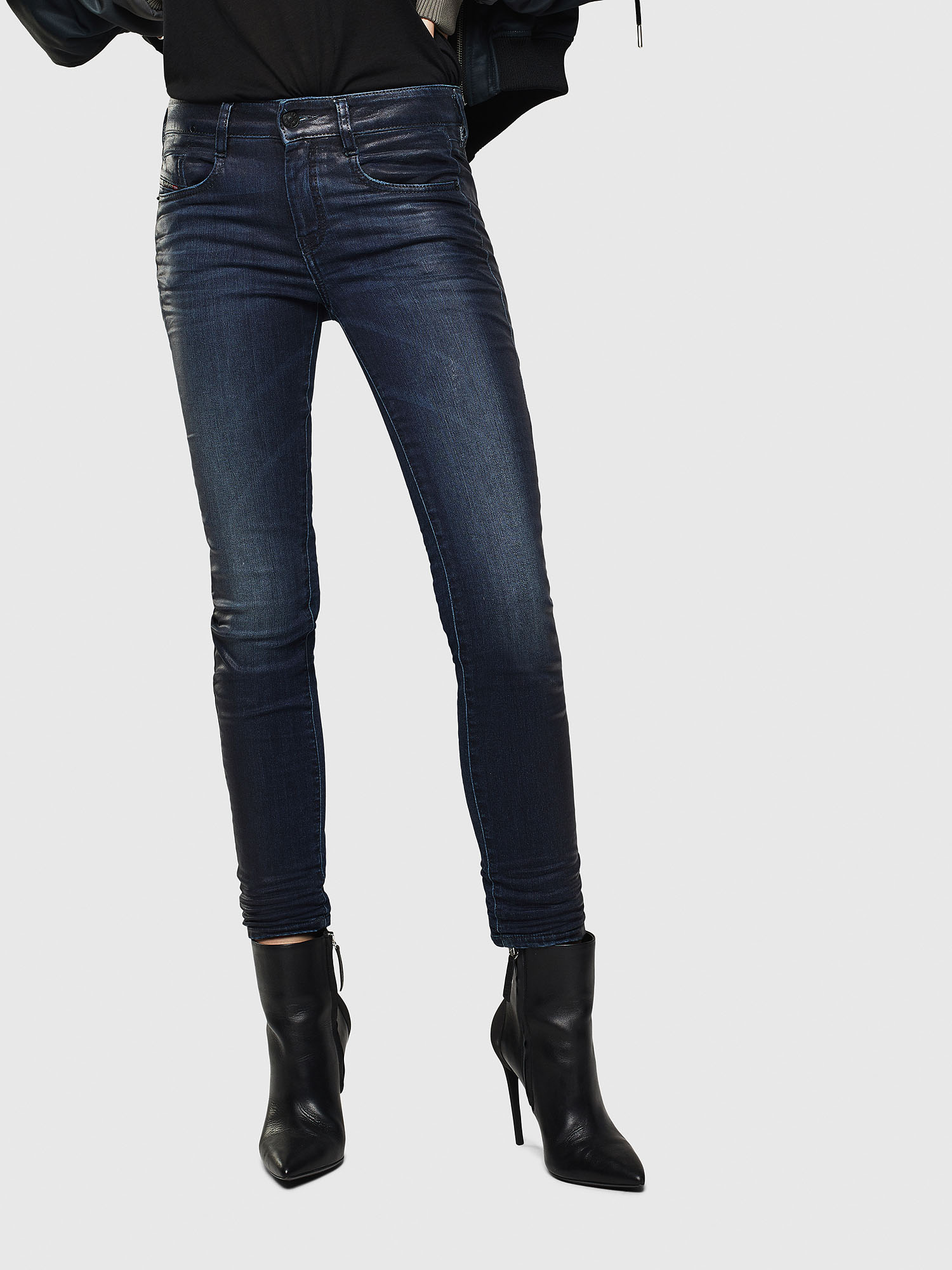 D-Ollies JoggJeans 069JY, Dark Blue Diesel - D-Ollies JoggJeans 069JY, Dark Blue - Jeans - Image 1