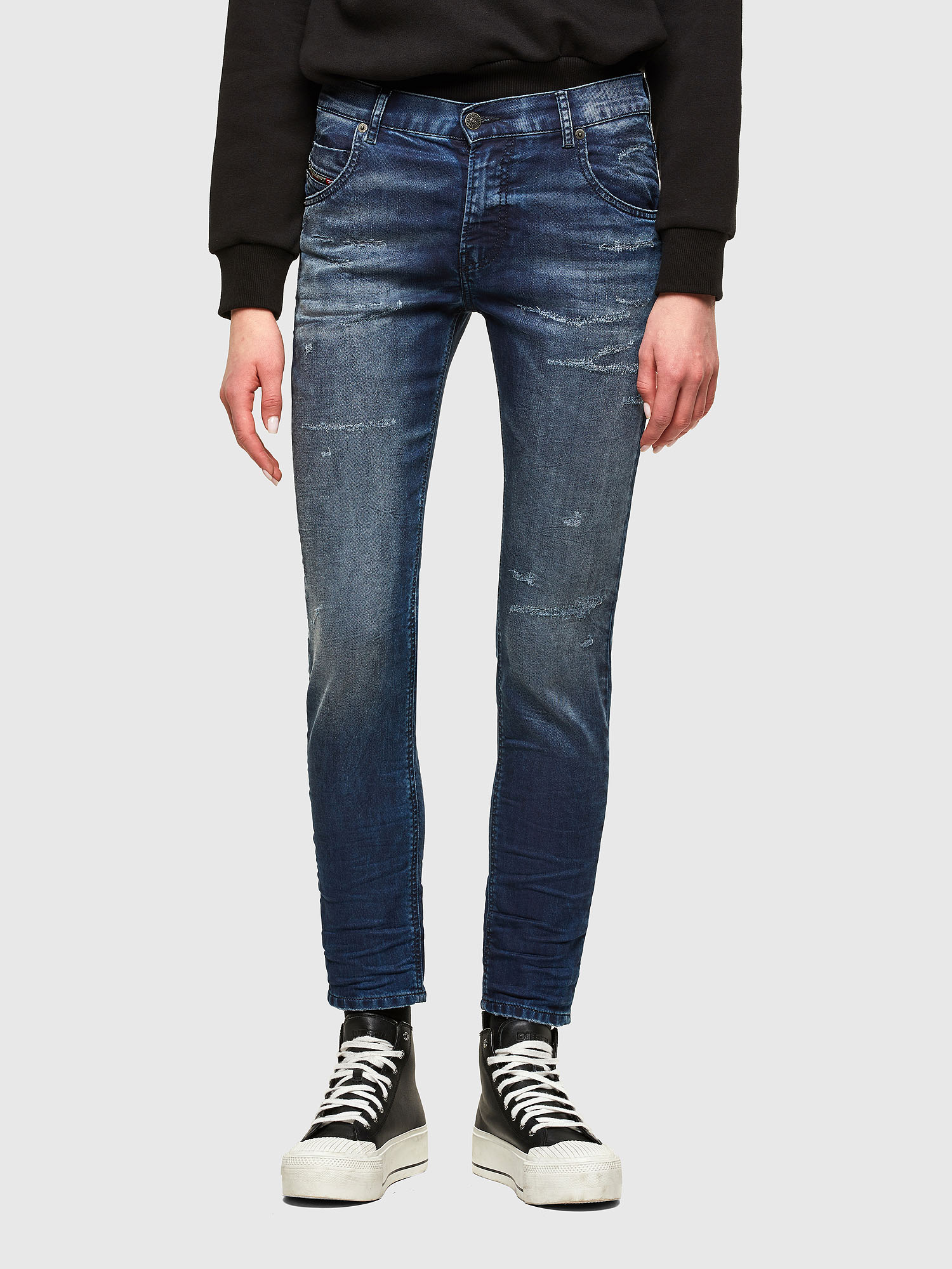 Krailey JoggJeans® 069SL, Dark Blue Diesel - Krailey JoggJeans® 069SL, Dark Blue - Jeans - Image 1