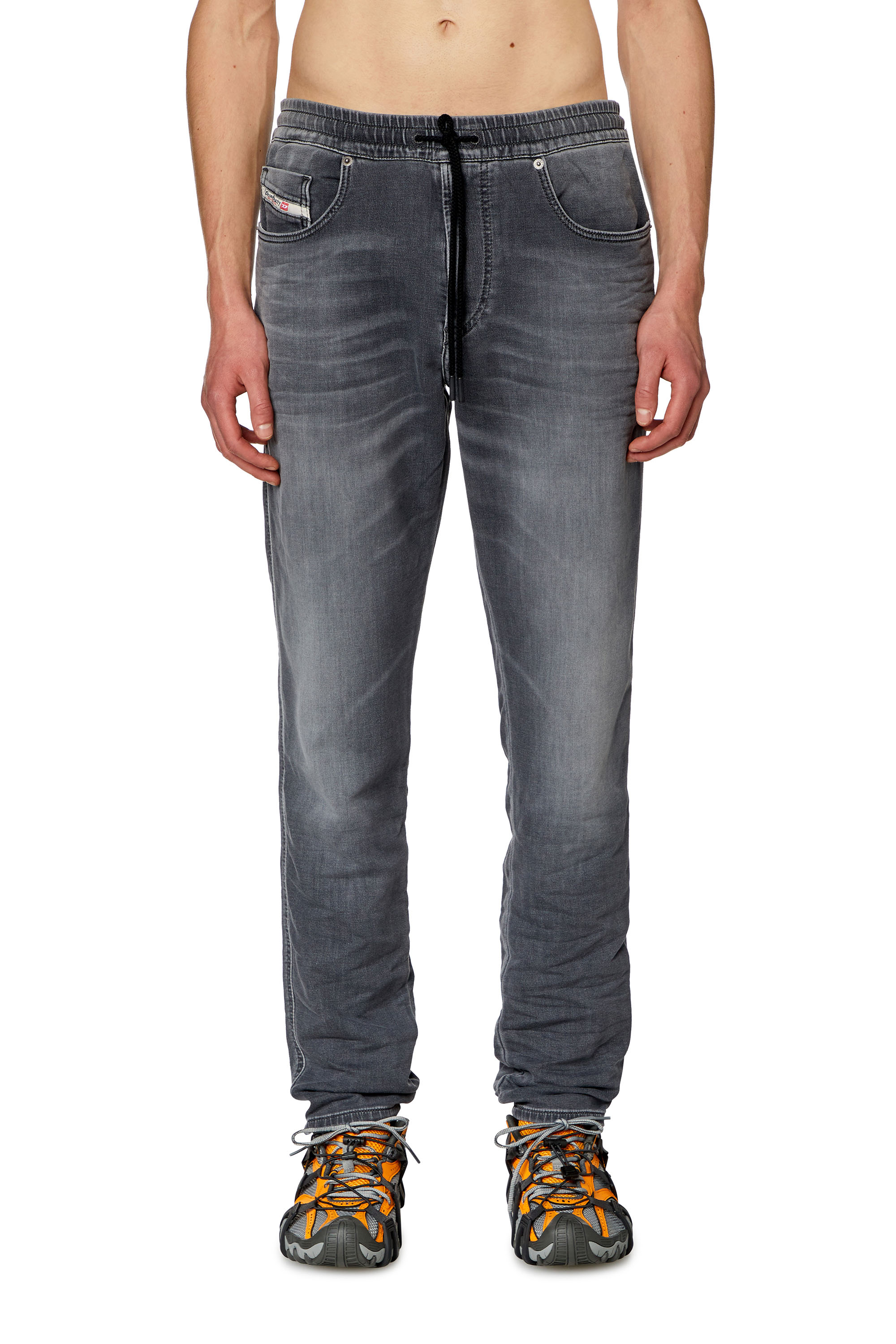 Diesel - Man Slim 2060 D-Strukt Joggjeans® 068HS, Grey - Image 2