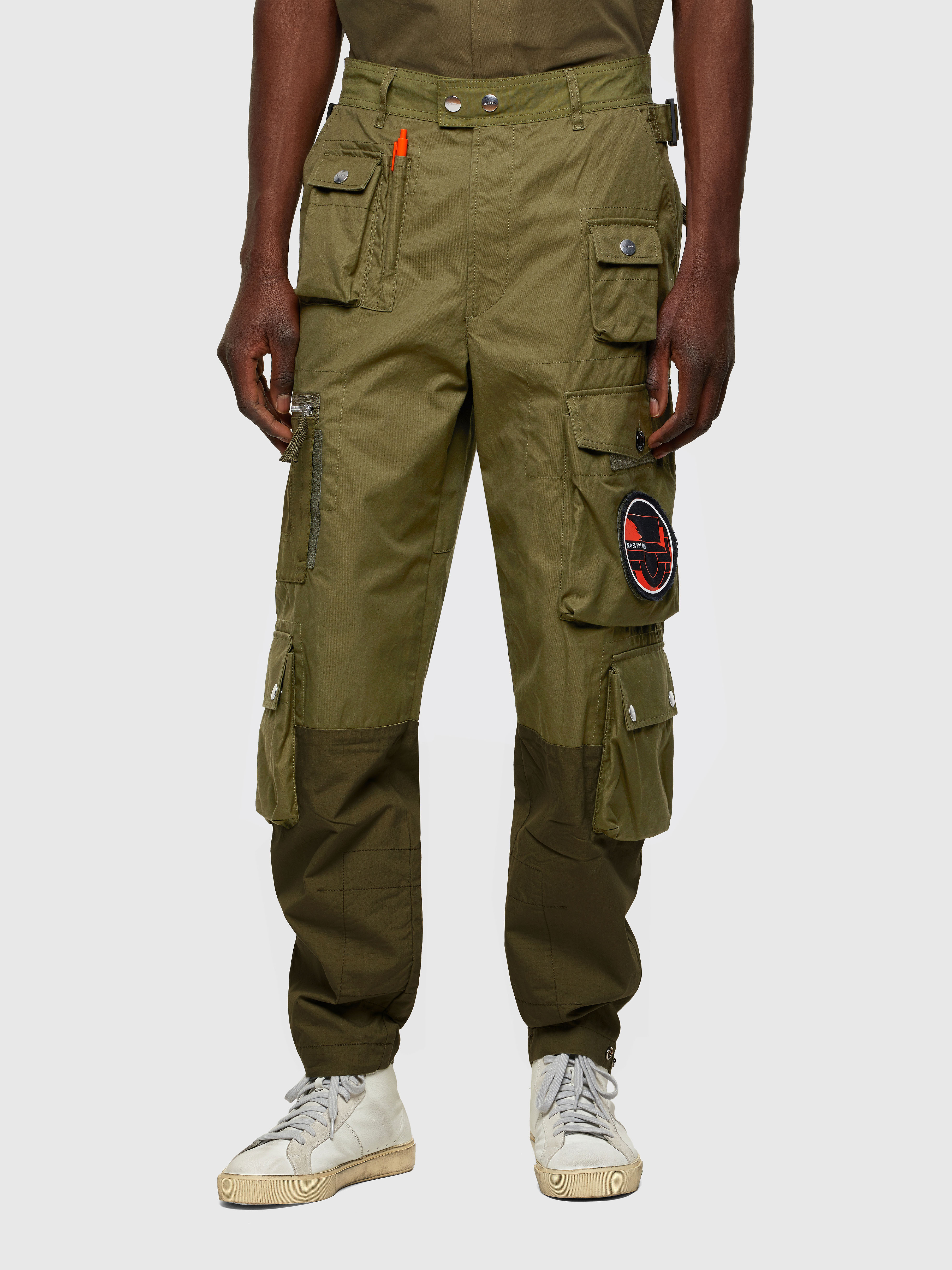 P-CYAN, Military Green Diesel - P-CYAN, Military Green - Pants - Image 1