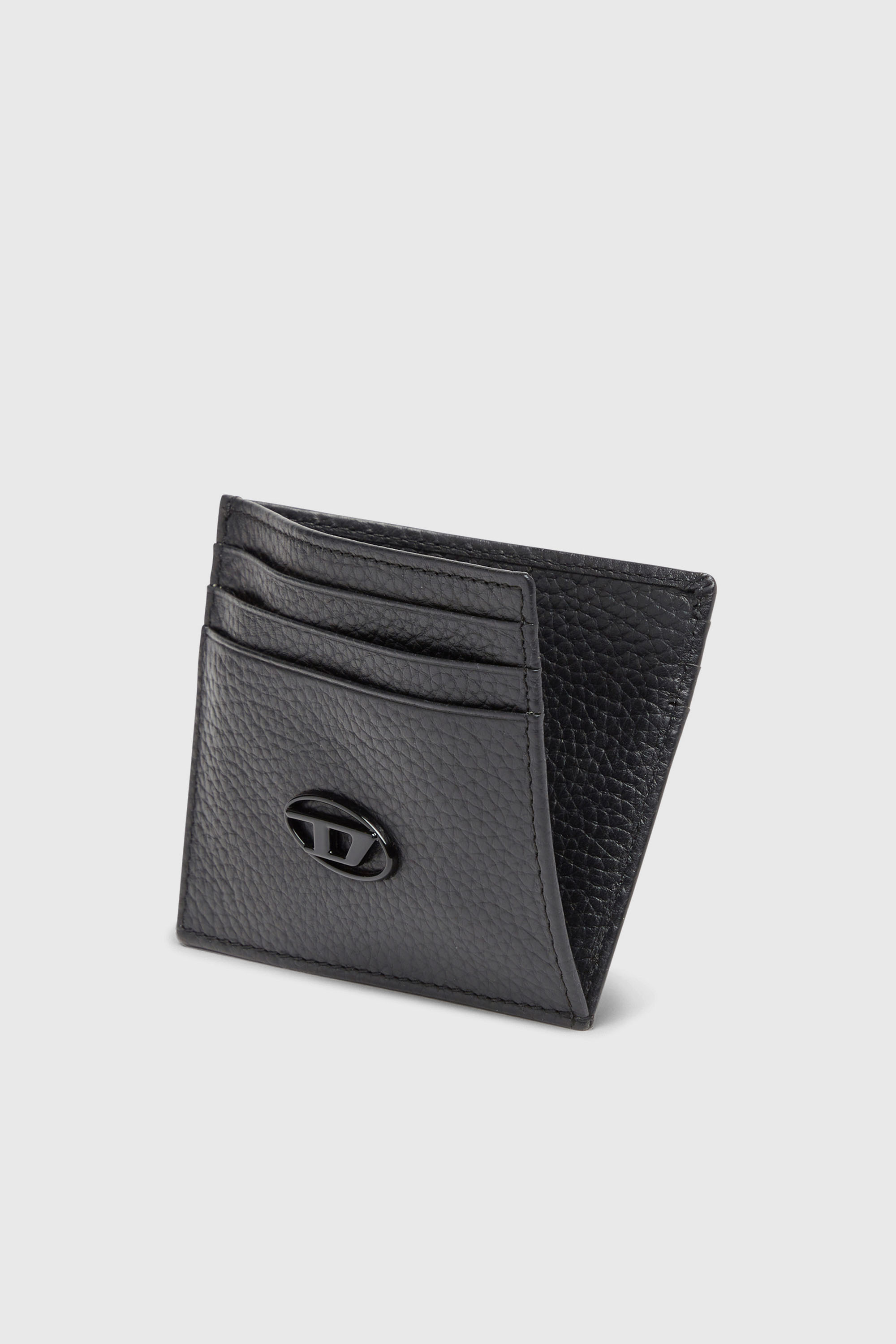 JOHNNY Man: Card case in grained leather | Diesel