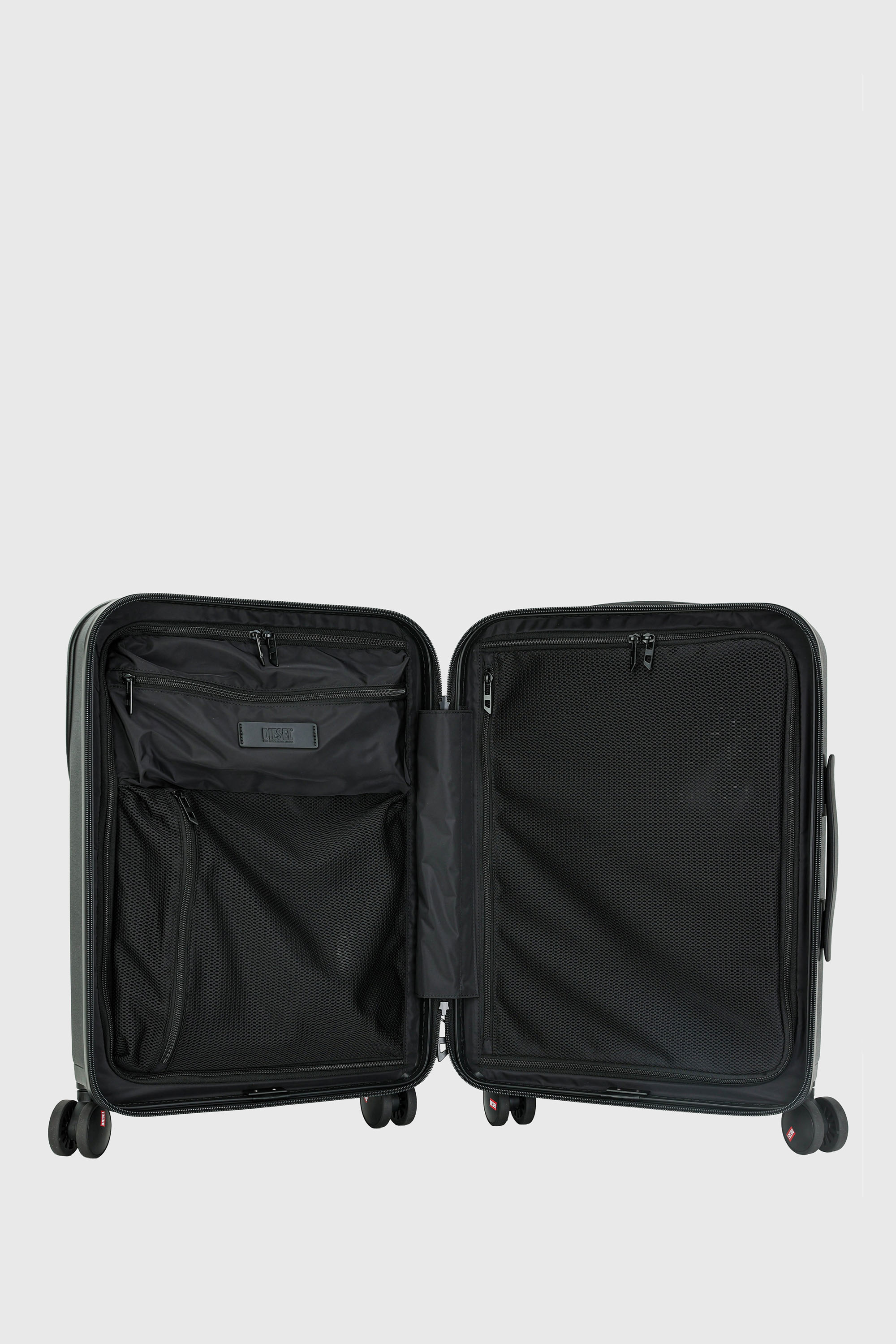 Diesel - LU0043 HARD LUGGAGE - DSL012, Unisex's Oval D suitcase size S in Black - 4