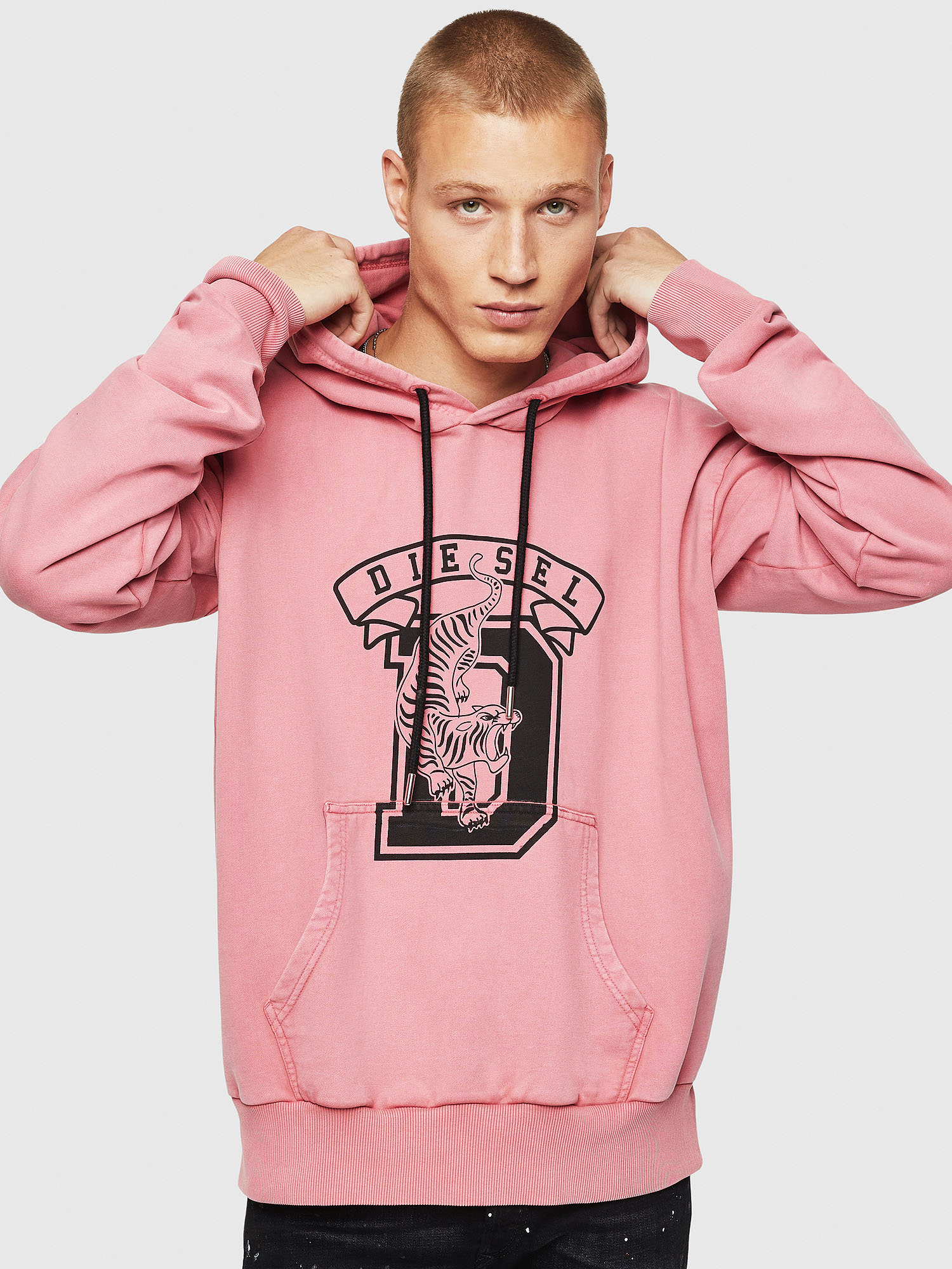 S-ALBY-B8, Pink Diesel - S-ALBY-B8, Pink - Sweaters - Image 1