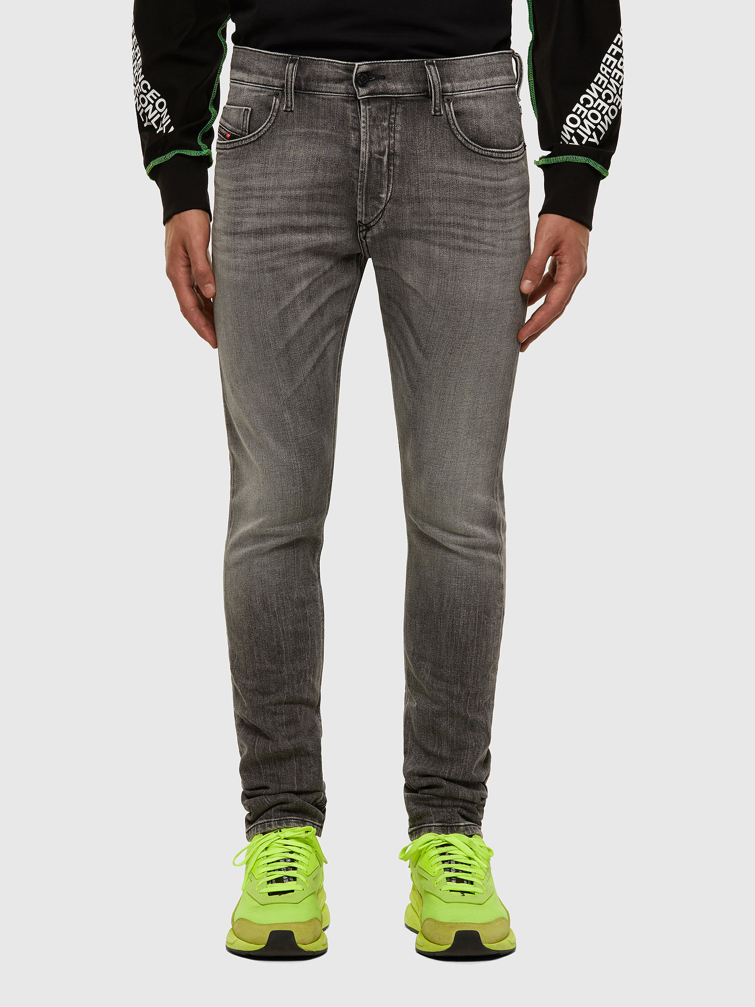 Tepphar 009FP, Light Grey Diesel - Tepphar 009FP, Light Grey - Jeans - Image 1