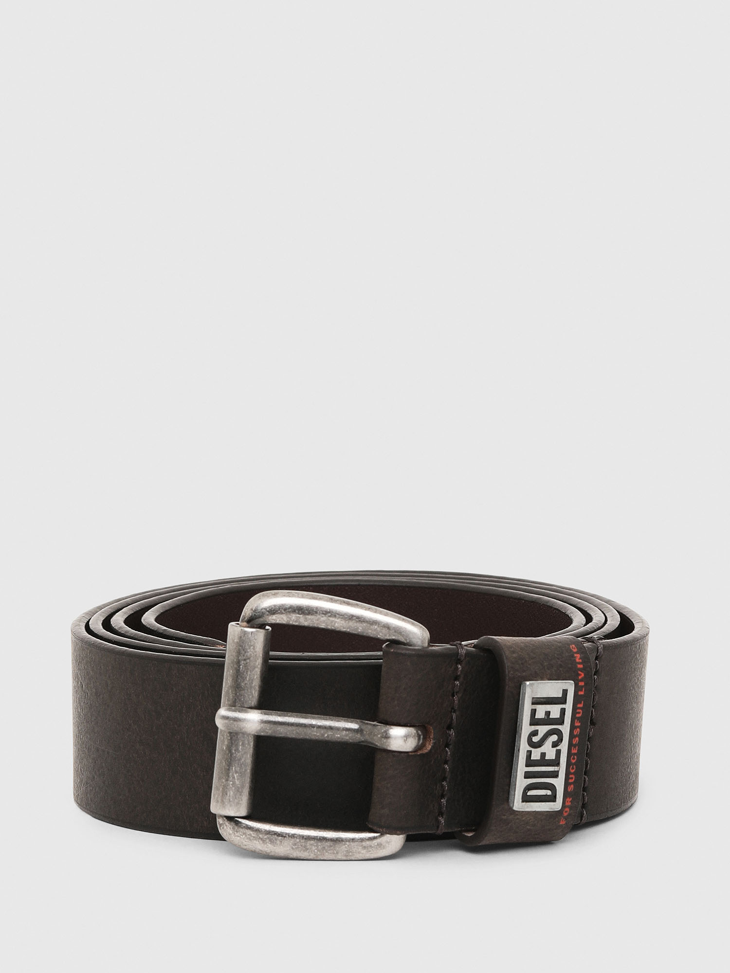 B-LOGIN, Brown Diesel - B-LOGIN, Brown - Belts - Image 1