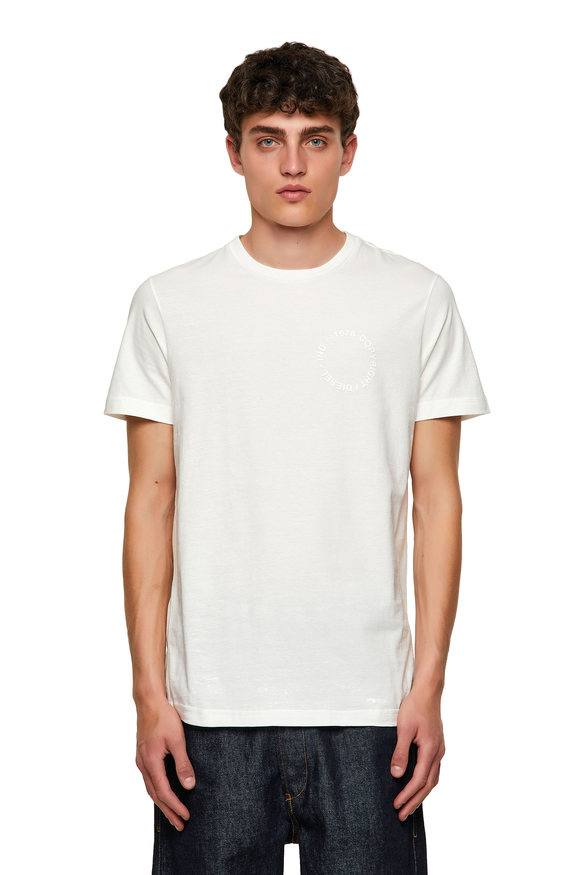 T-DIEGOS-A4, White Diesel - T-DIEGOS-A4, White - T-Shirts - Image 1