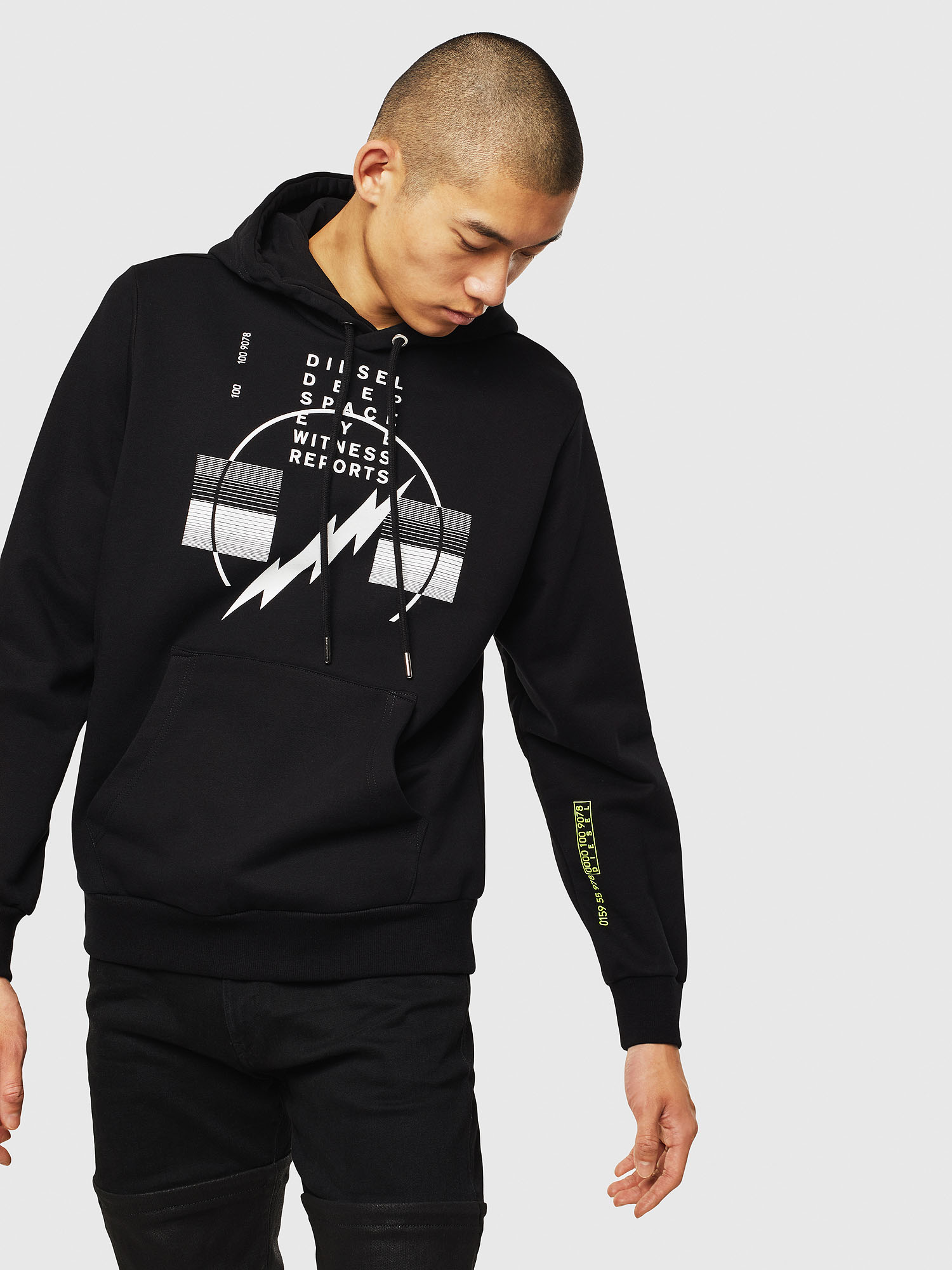 S-GIRK-HOOD-J5, Diesel - S-GIRK-HOOD-J5, - Sweaters - Image 1