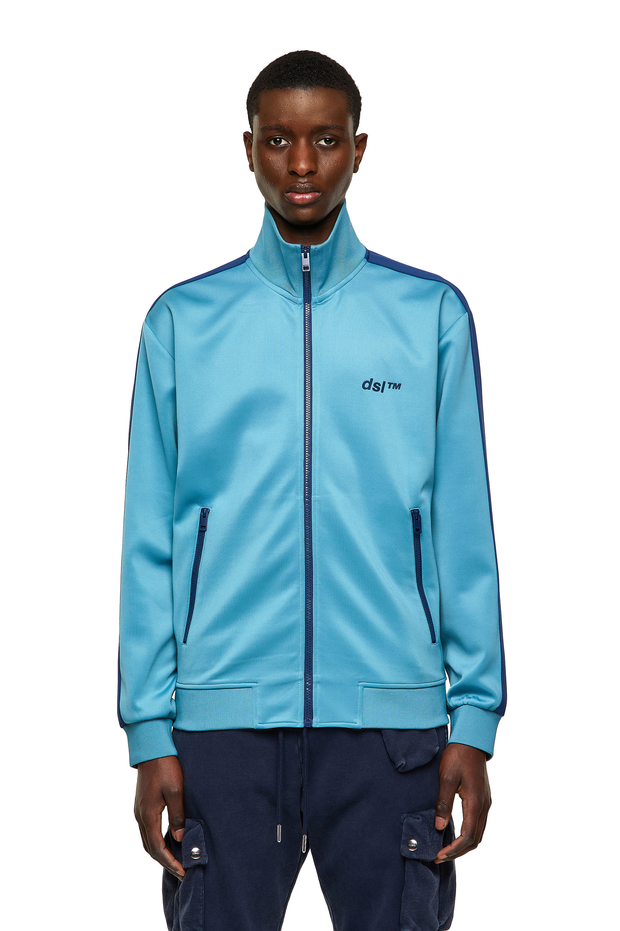 S-KRAMY, Light Blue Diesel - S-KRAMY, Light Blue - Sweaters - Image 1