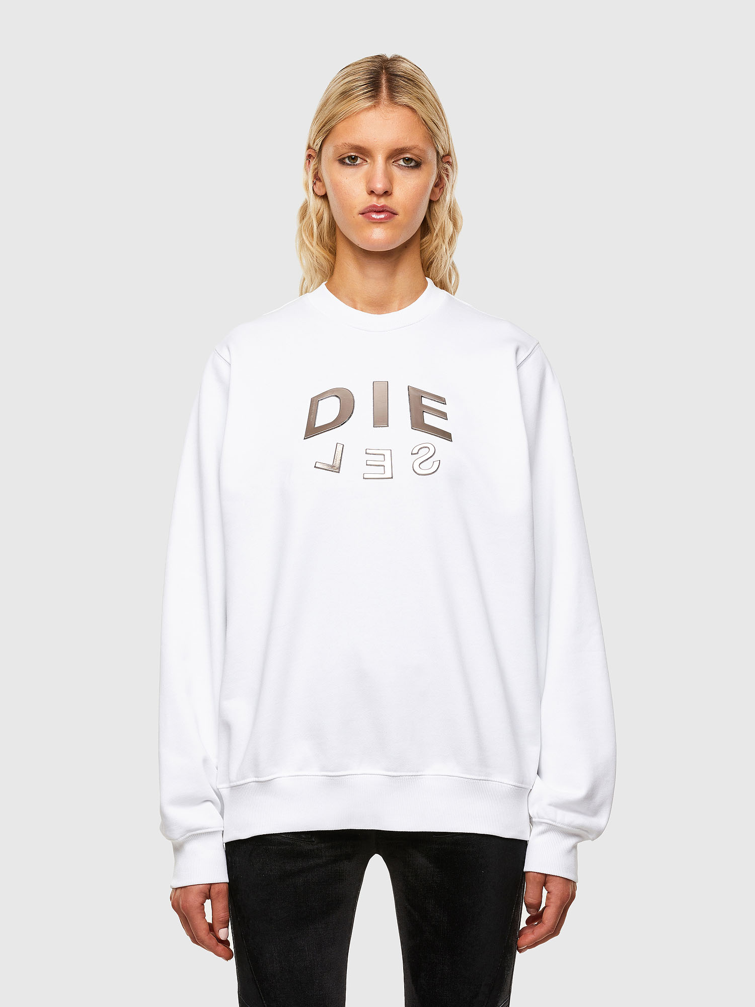 F-ANG-R20, White Diesel - F-ANG-R20, White - Sweaters - Image 1