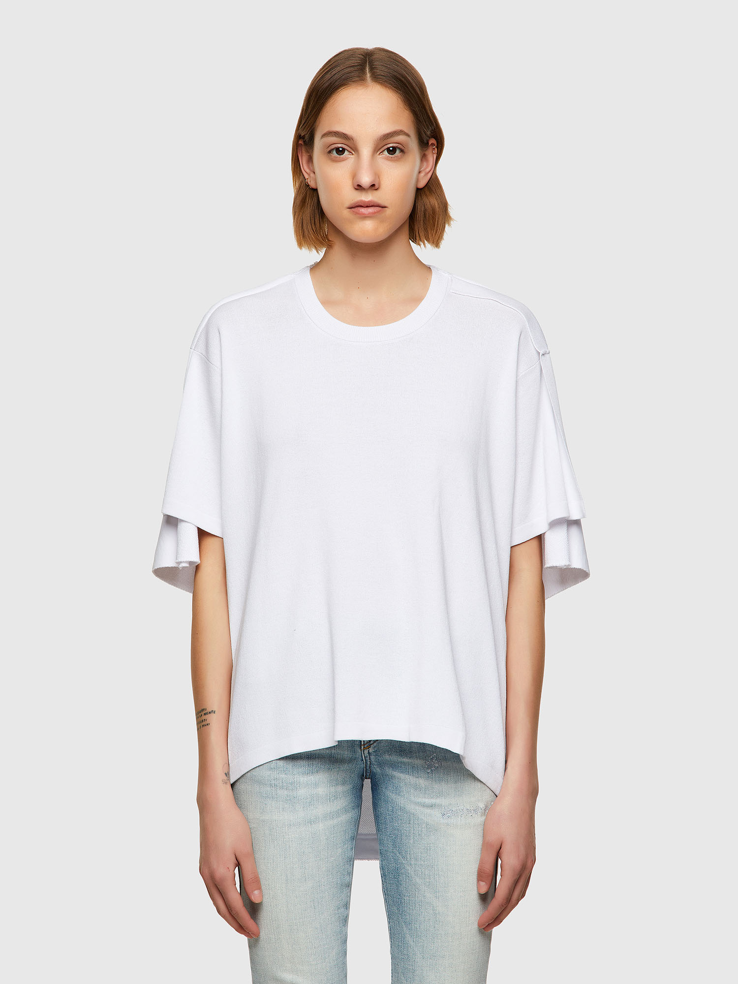 M-BAHIA, White Diesel - M-BAHIA, White - Knitwear - Image 1