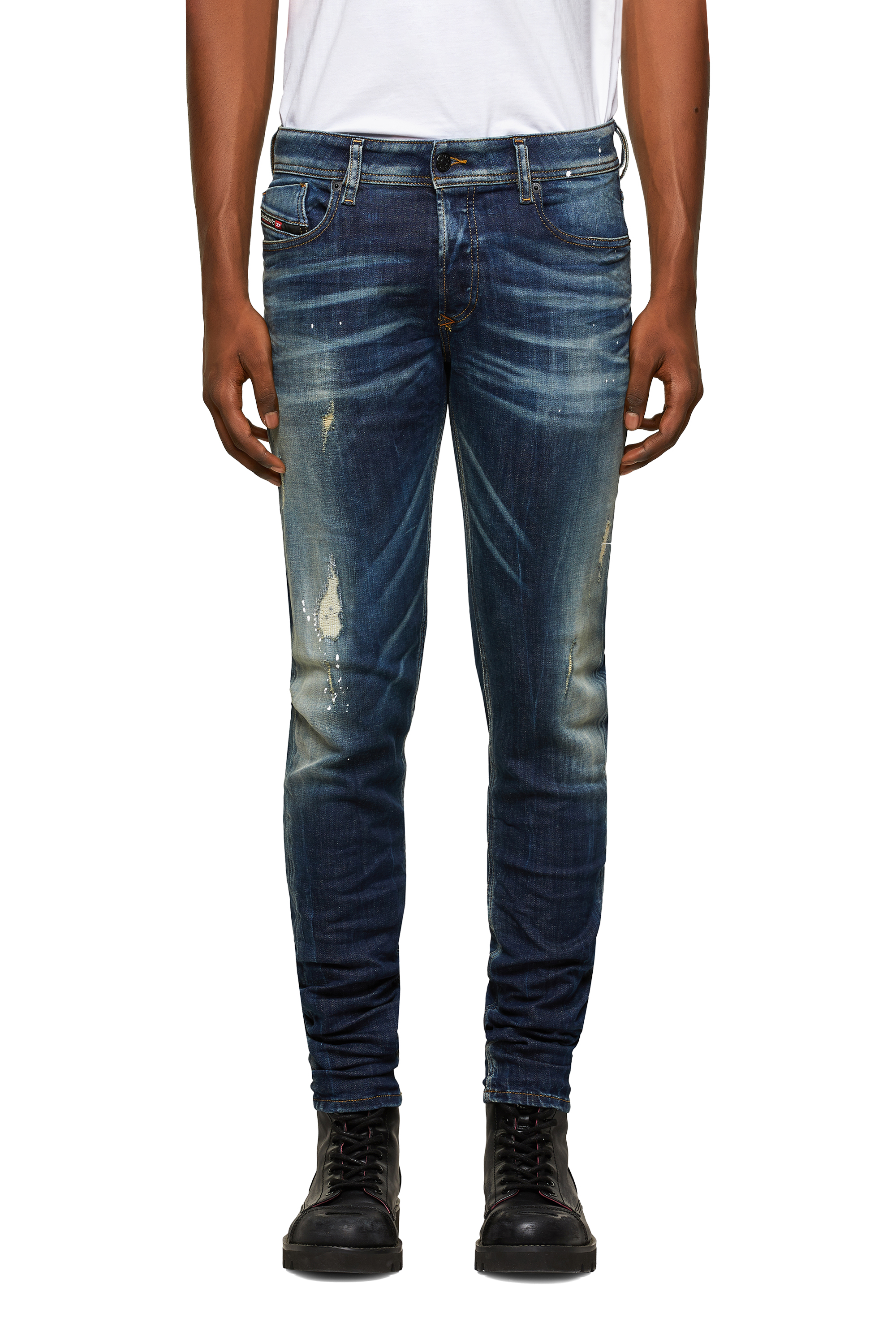 Sleenker 0097L, Dark Blue Diesel - Sleenker 0097L, Dark Blue - Jeans - Image 1