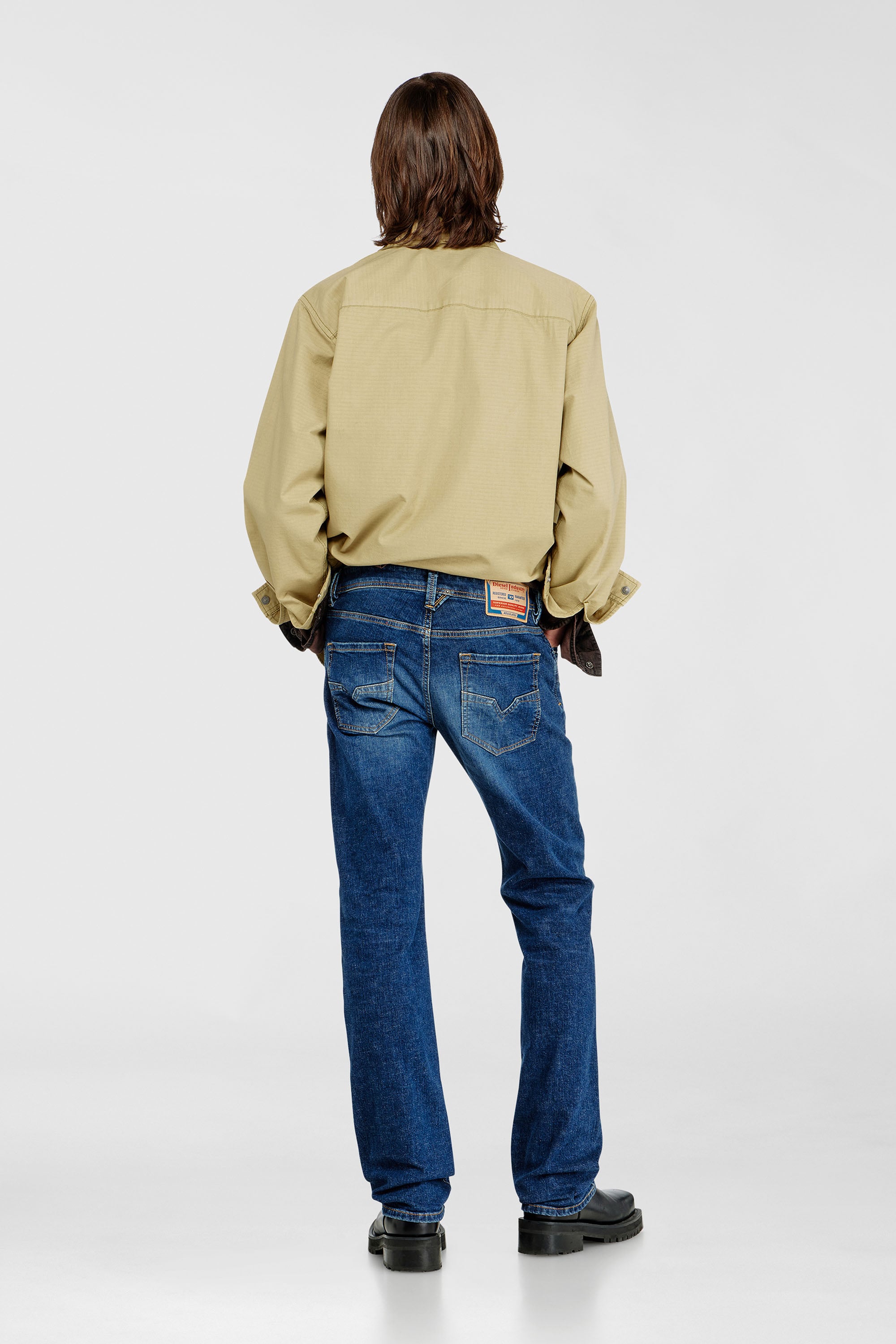 Men's Regular Jeans | Low Waist 1985 LarkeeDark Blue | Diesel TR
