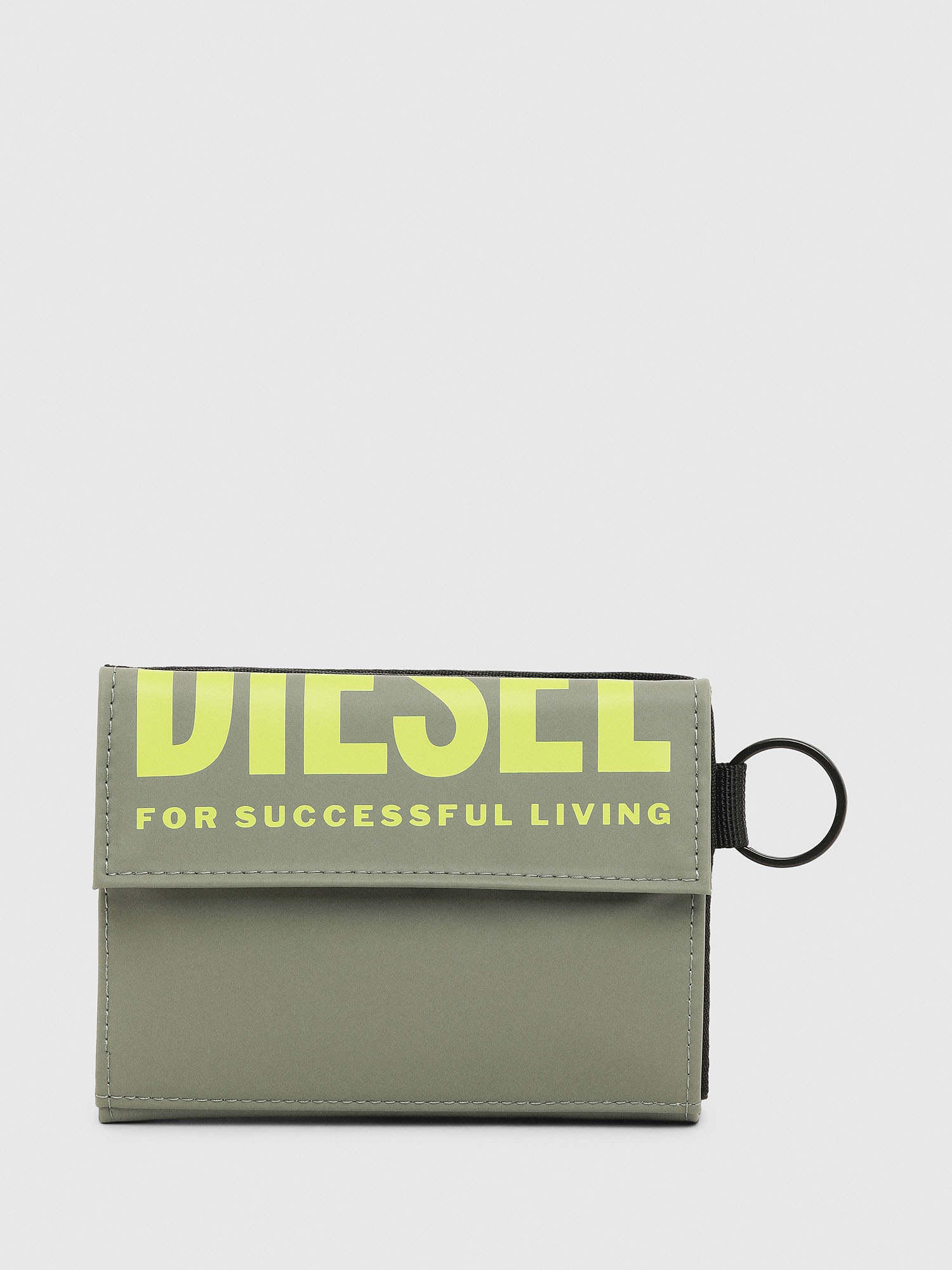 YOSHI II, Olive Green Diesel - YOSHI II, Olive Green - Small Wallets - Image 1