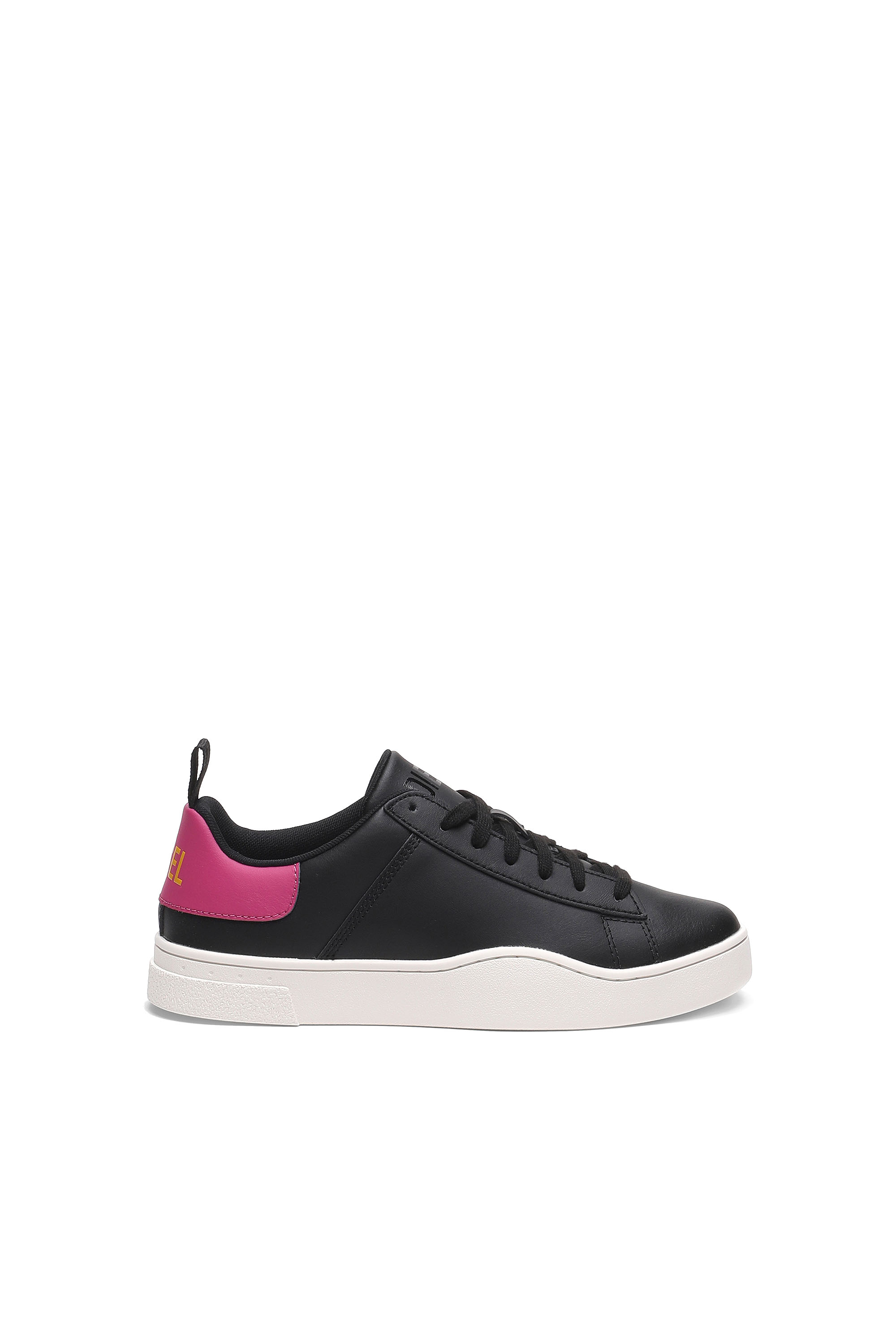 S-CLEVER LOW LACE W, Black/Pink Diesel - S-CLEVER LOW LACE W, Black/Pink - Sneakers - Image 1