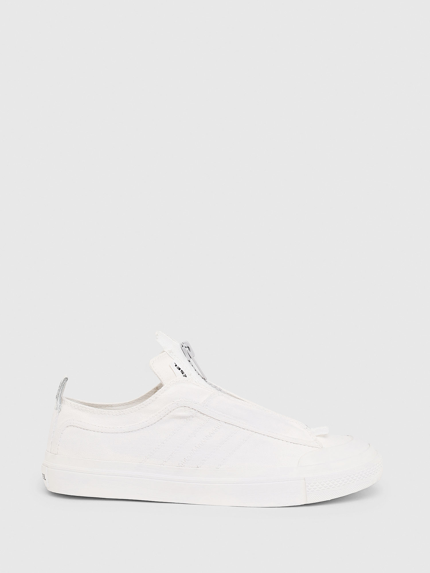 S-ASTICO LOW ZIP SP, White Diesel - S-ASTICO LOW ZIP SP, White - Sneakers - Image 1