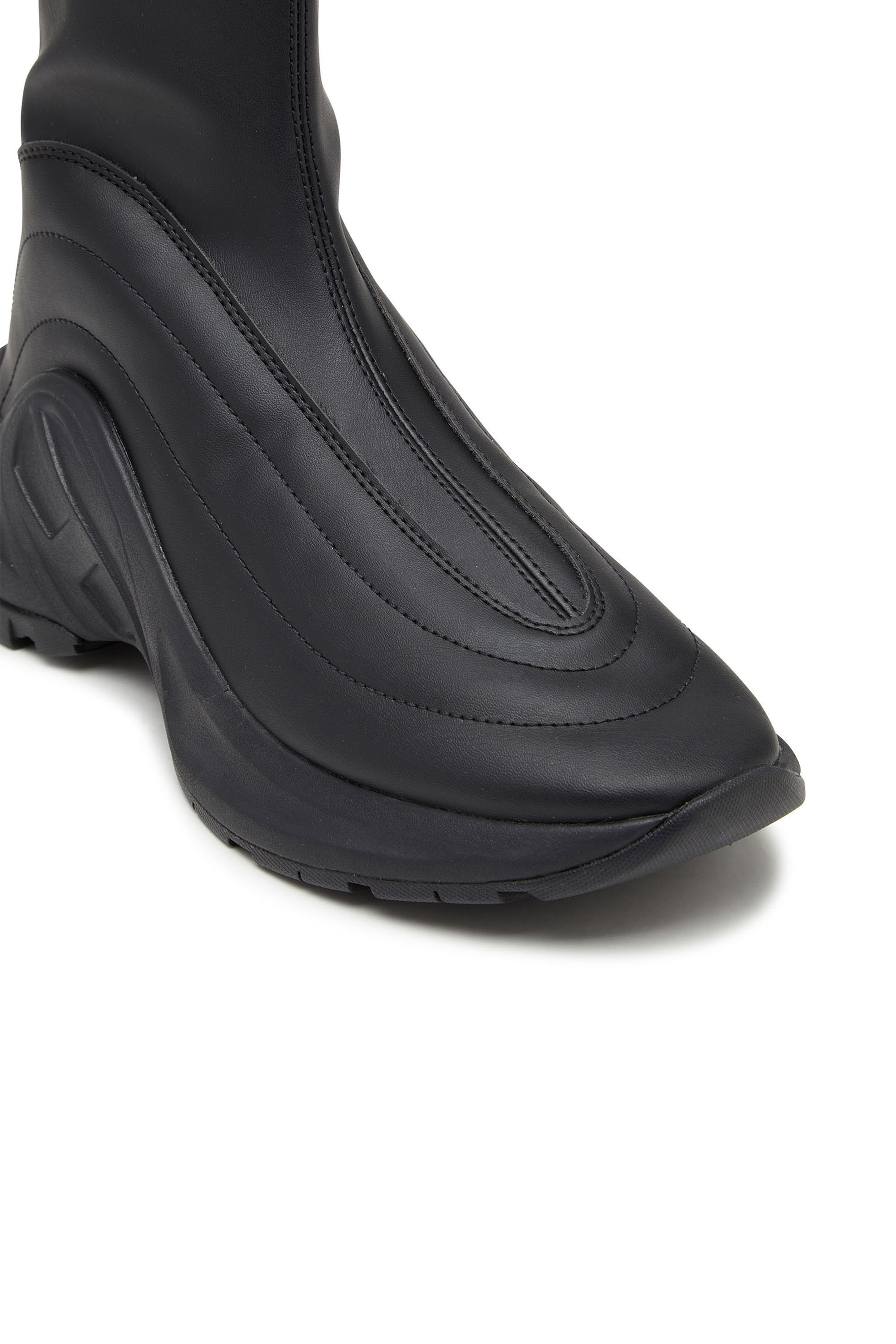 Diesel - S-D-RUNNER BOOTIE X, Unisex's S-D-Runner - Sneakers in Black - 6