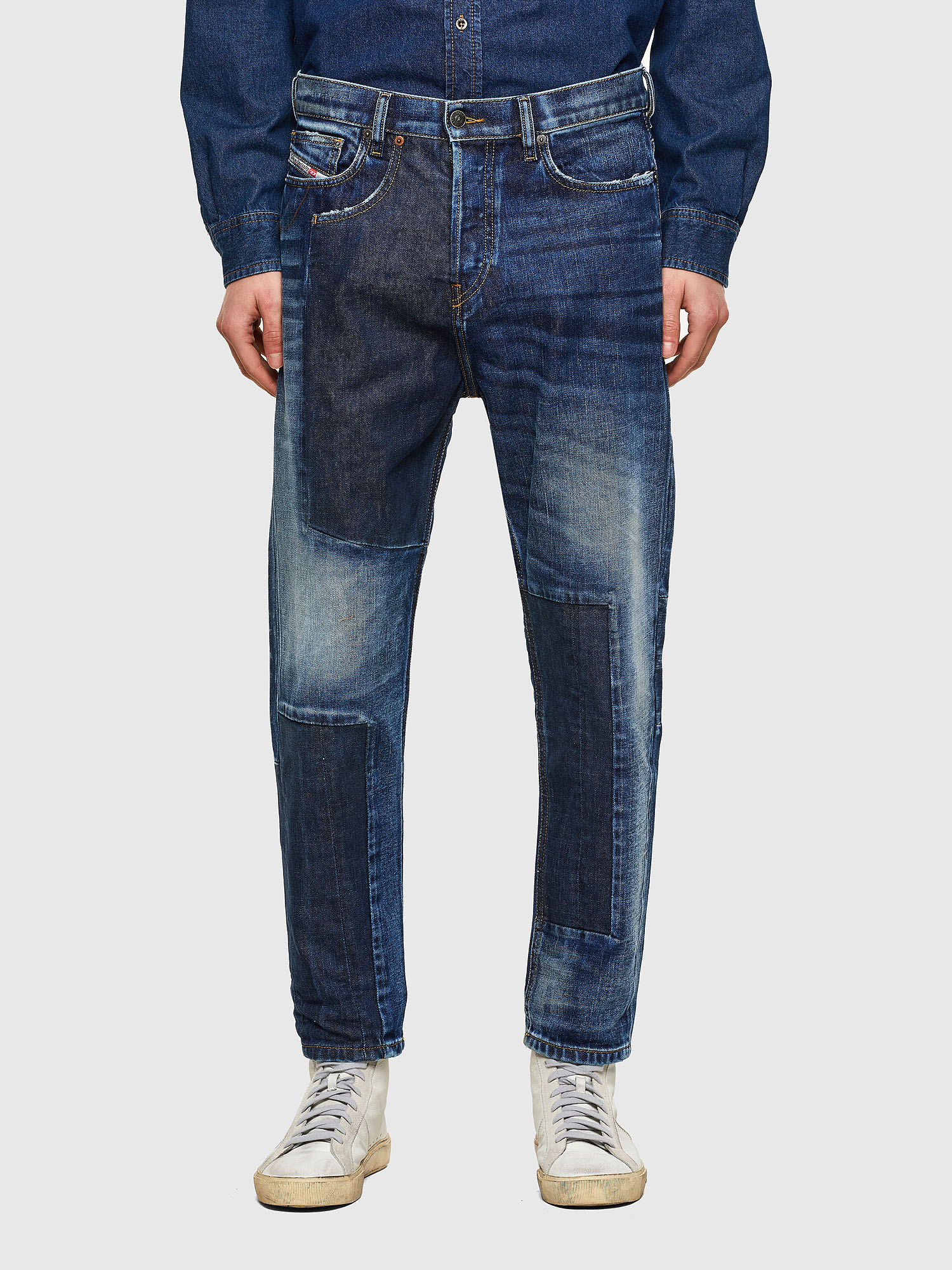 D-Vider 009NJ, Medium blue Diesel - D-Vider 009NJ, Medium blue - Jeans - Image 1