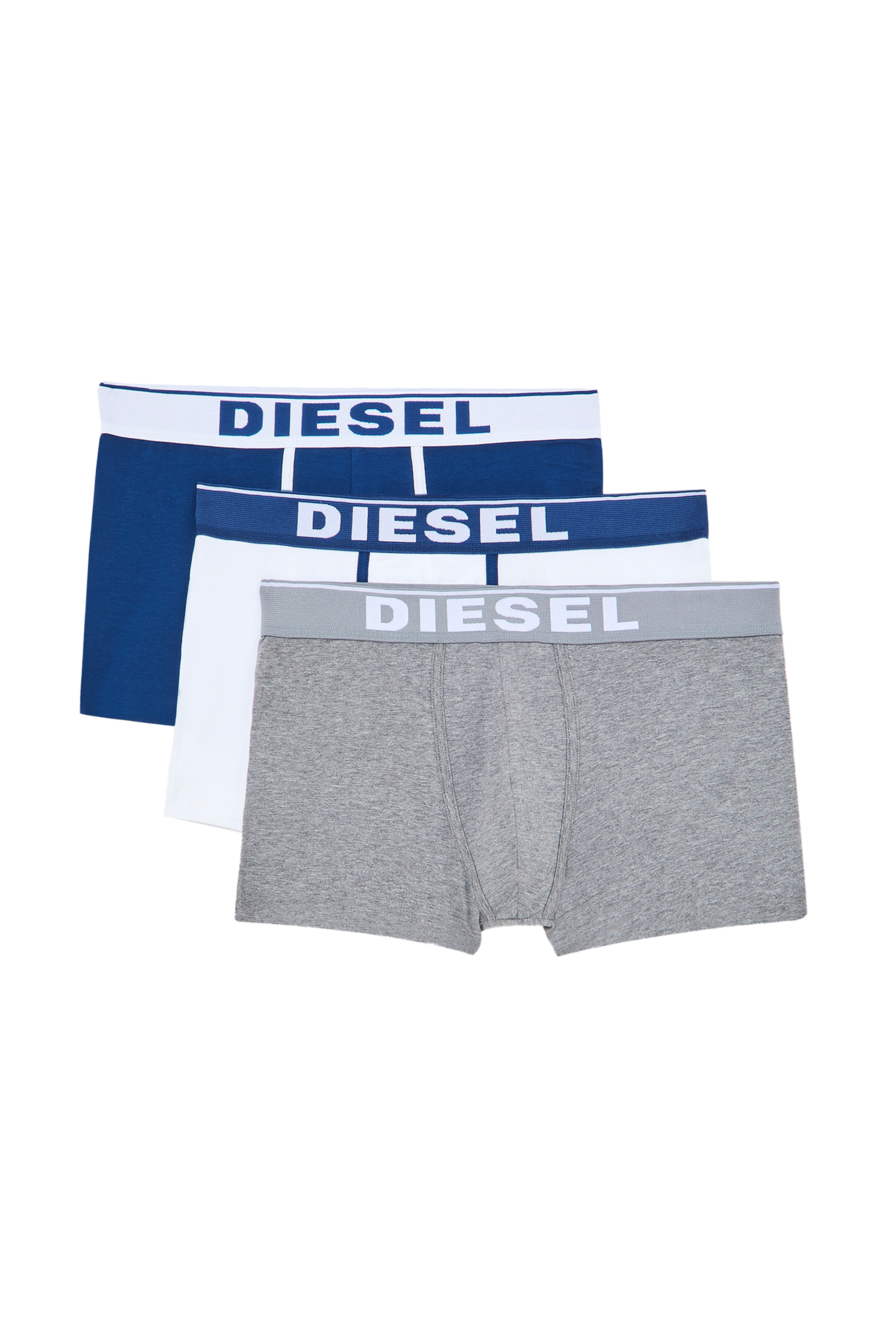 Diesel - UMBX-DAMIENTHREEPACK, White/Blue - Image 1
