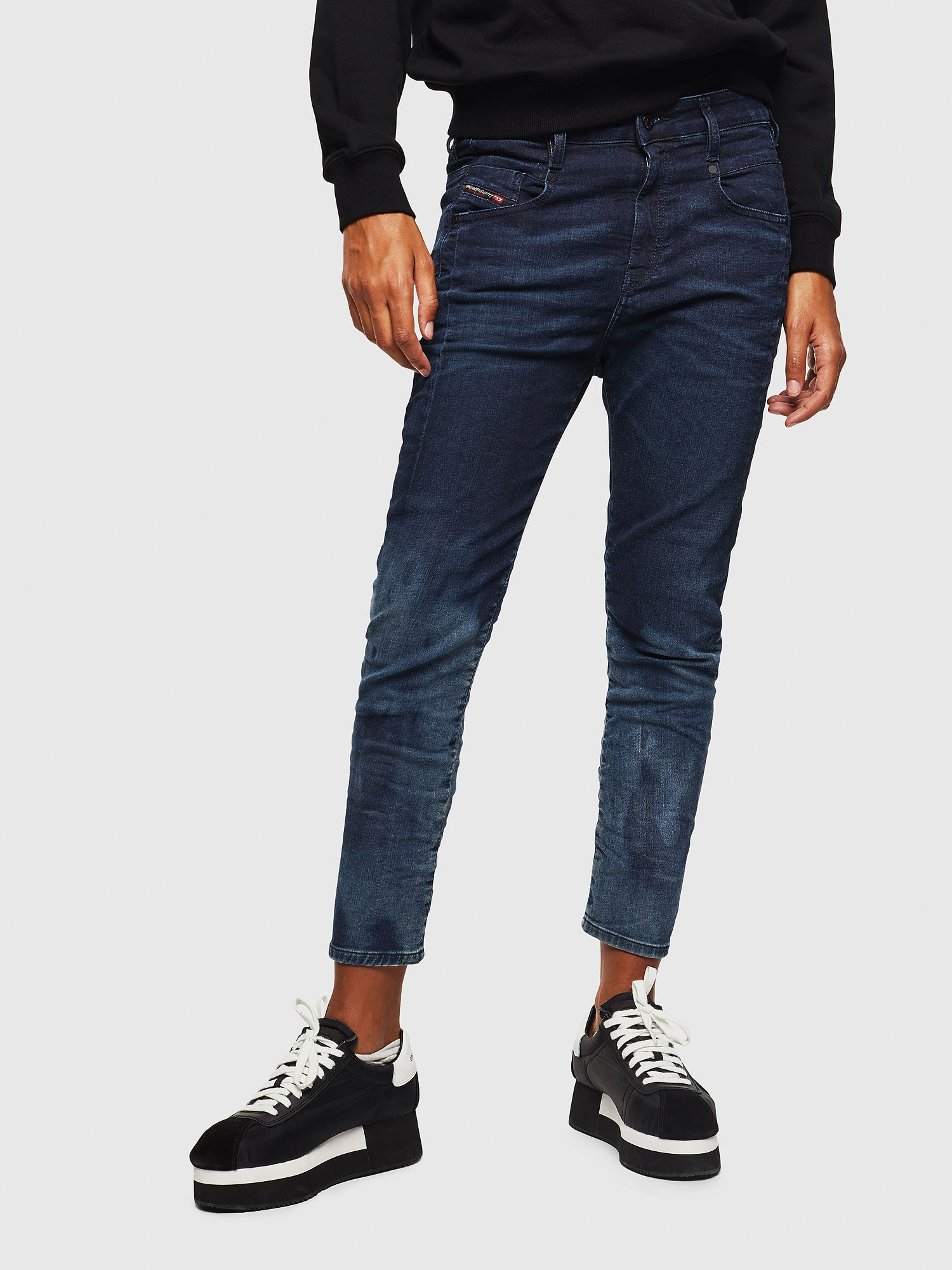 Fayza JoggJeans 069KC, Dark Blue Diesel - Fayza JoggJeans 069KC, Dark Blue - Jeans - Image 1