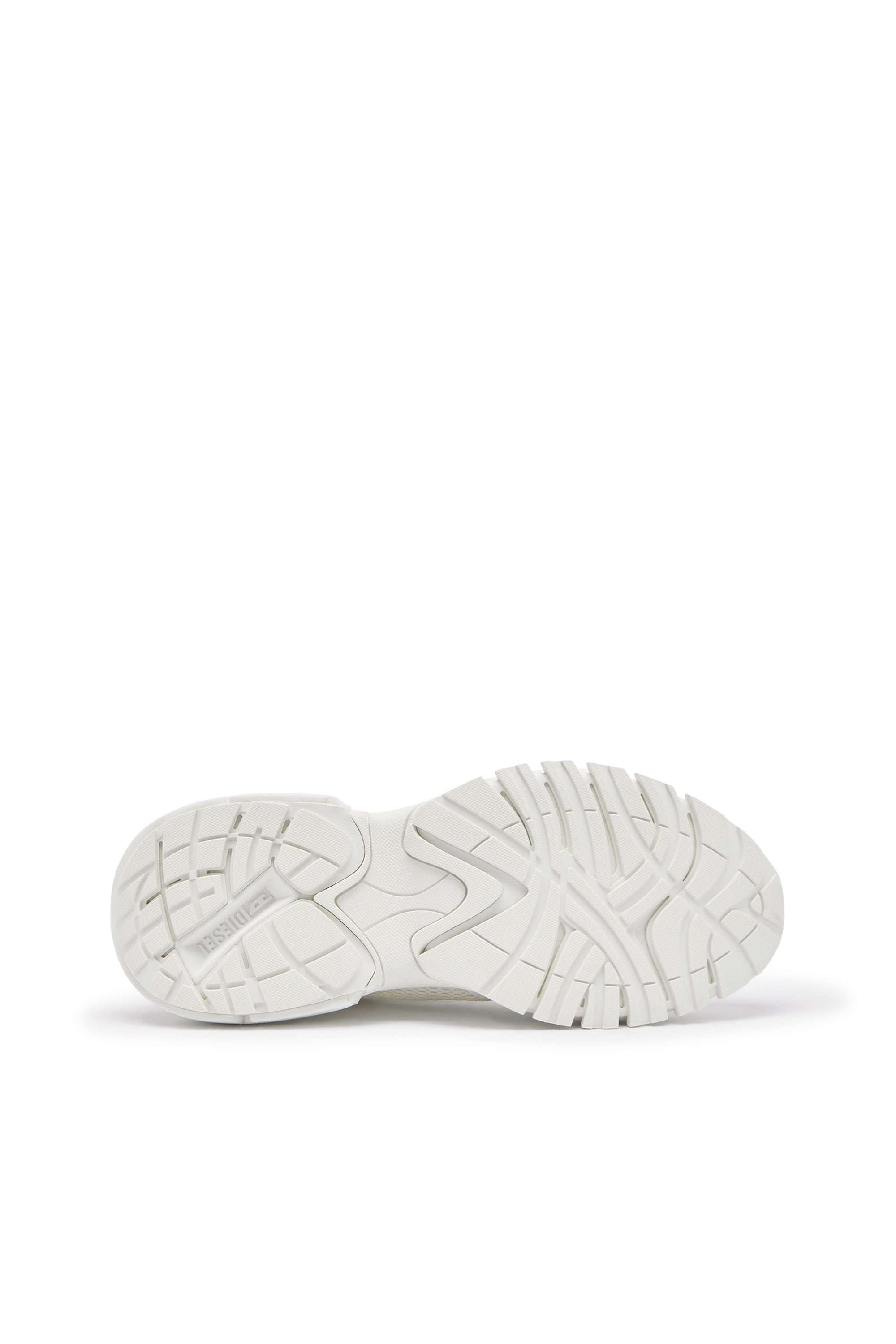 Diesel - S-PRO-V-DENSE LOW W, Woman's S-Pro-V-Dense - Mesh sneakers with crystals in White - 4