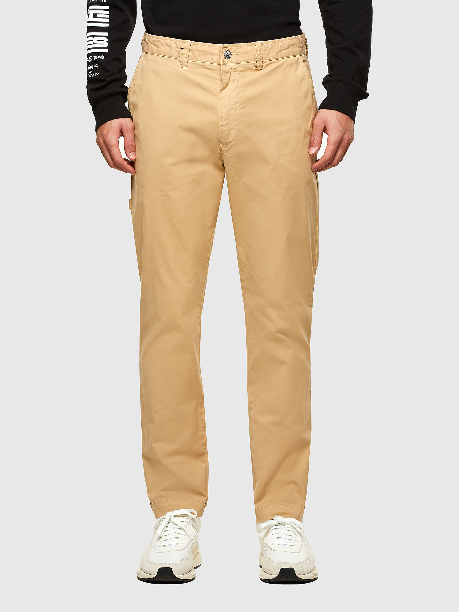 P-PHILLIPE-KA, Beige Diesel - P-PHILLIPE-KA, Beige - Pants - Image 1