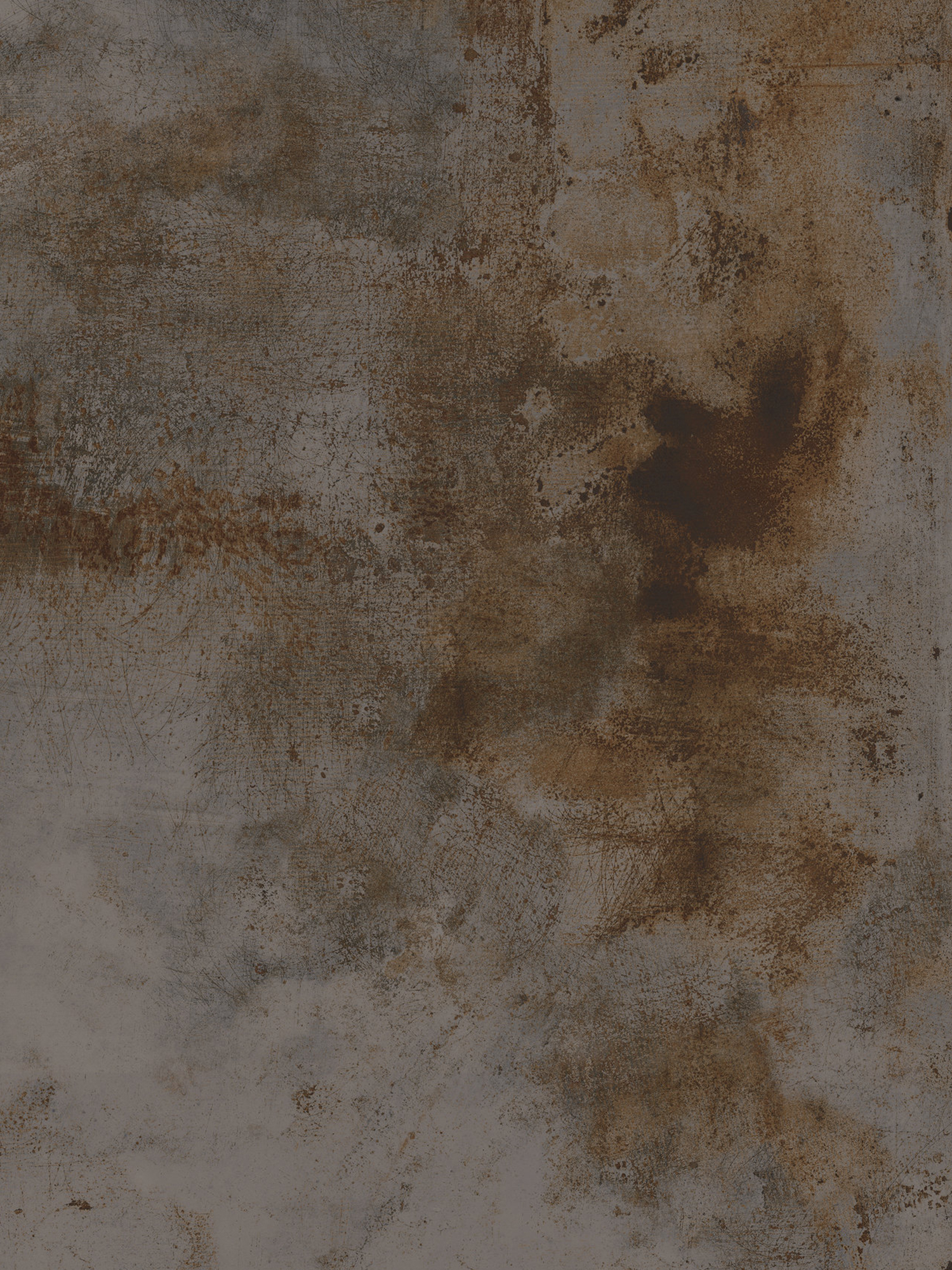 METAL PERF - FLOOR TILES, Flamed copper - Ceramics