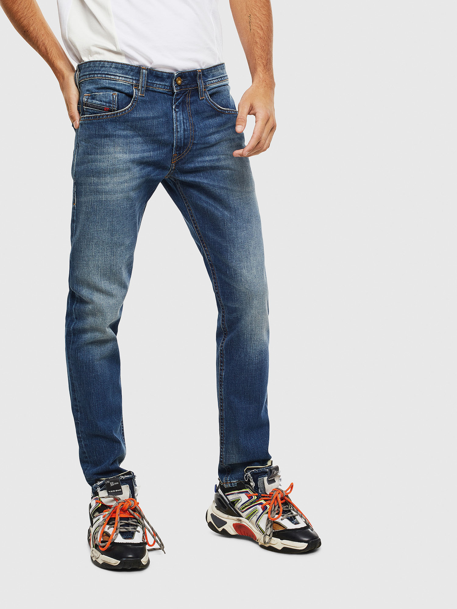 Thommer 089AR, Dark Blue Diesel - Thommer 089AR, Dark Blue - Jeans - Image 1