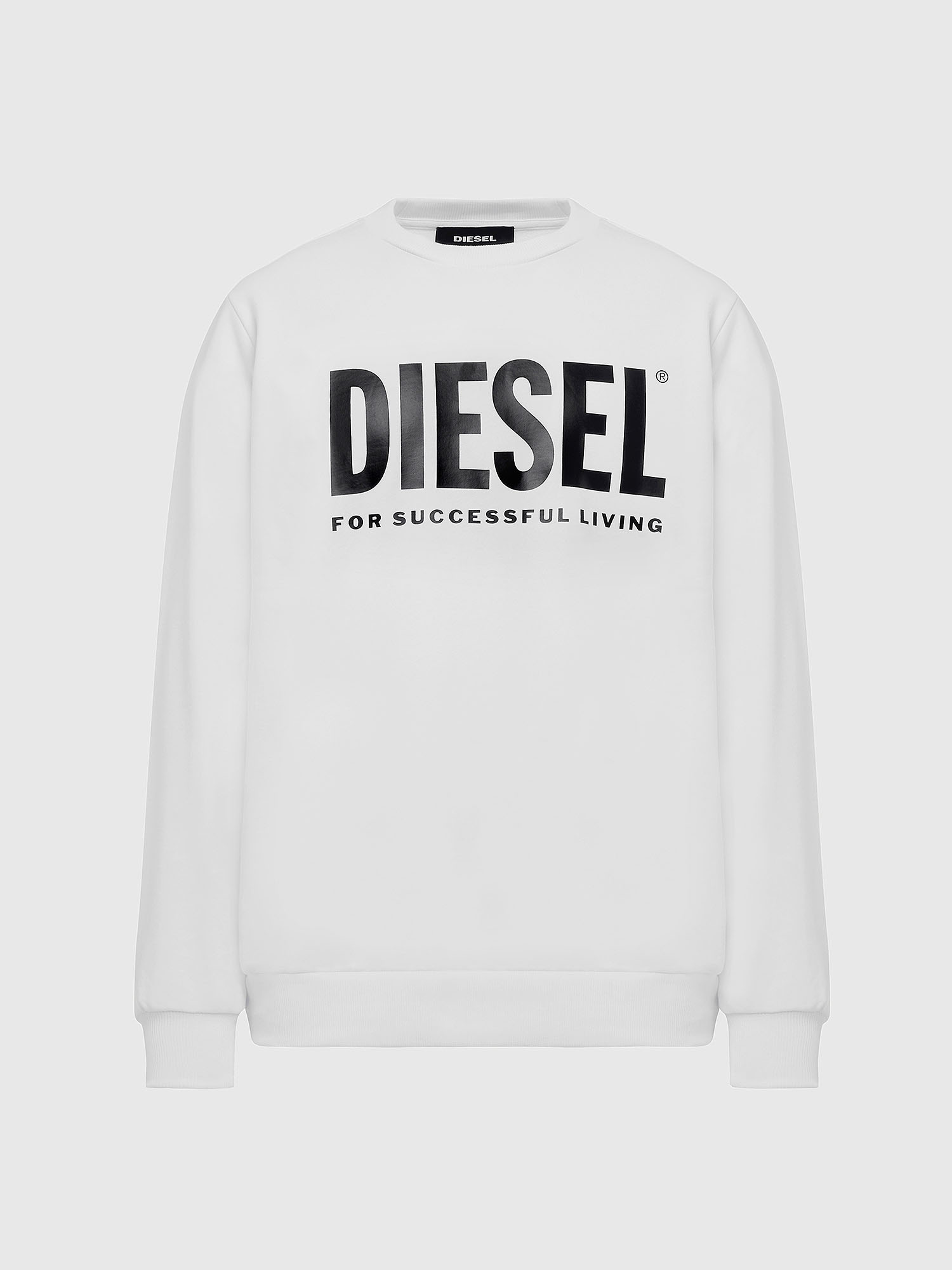 S-GIR-DIVISION-LOGO, White Diesel - S-GIR-DIVISION-LOGO, White - Sweaters - Image 1