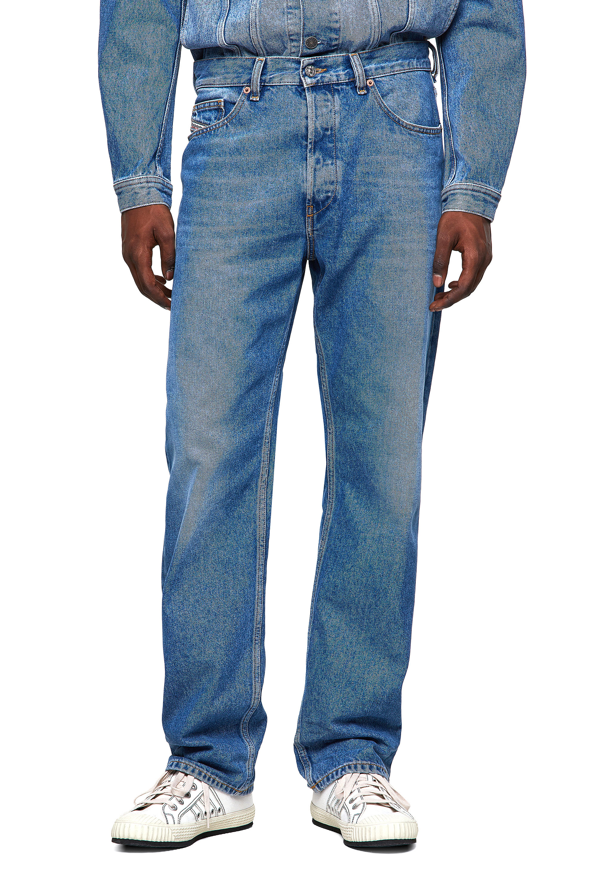 D-Macs 009MG, Medium blue Diesel - D-Macs 009MG, Medium blue - Jeans - Image 1