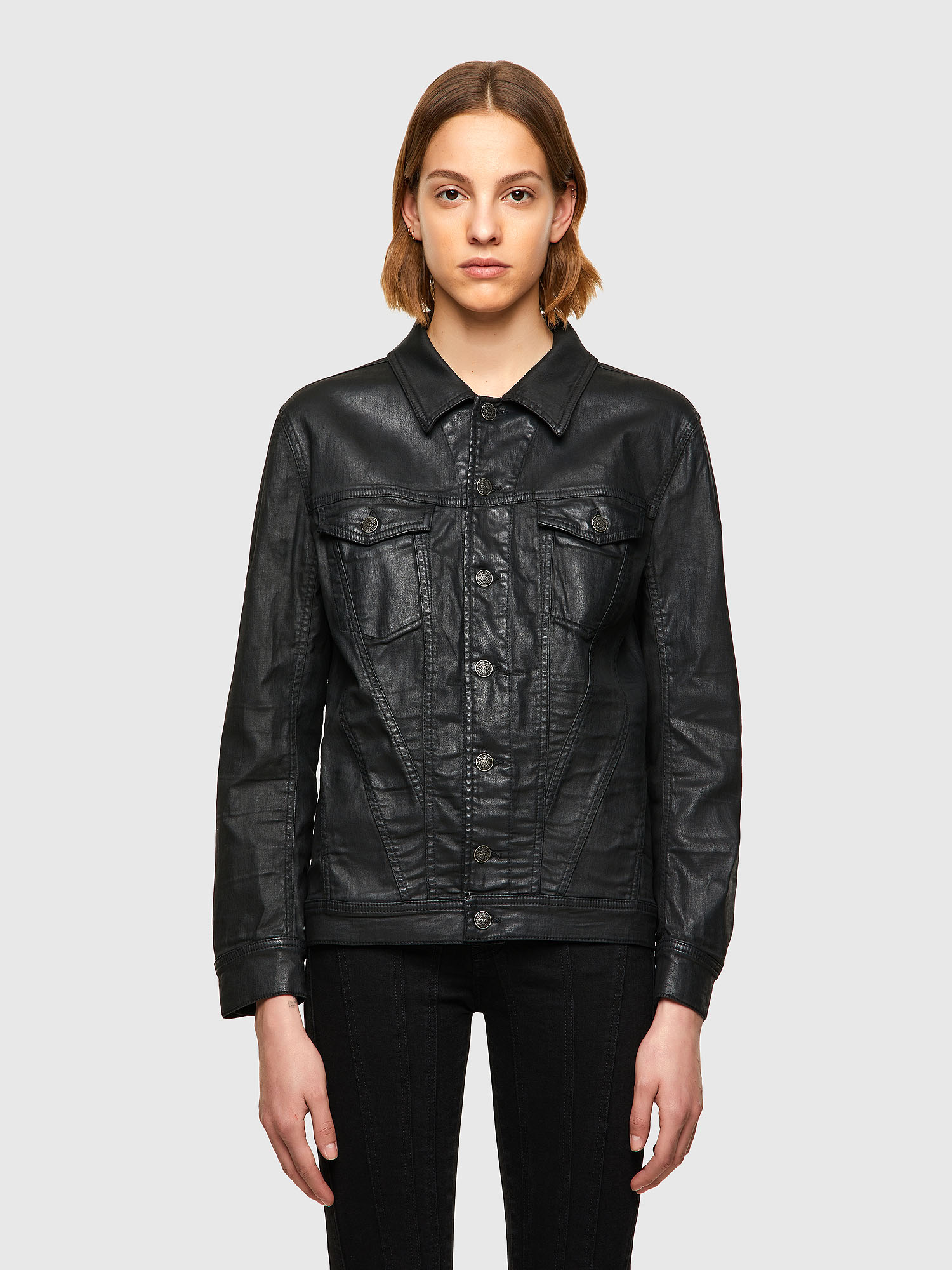 D-NALI-SP JOGGJEANS, Black Diesel - D-NALI-SP JOGGJEANS, Black - Denim Jackets - Image 1
