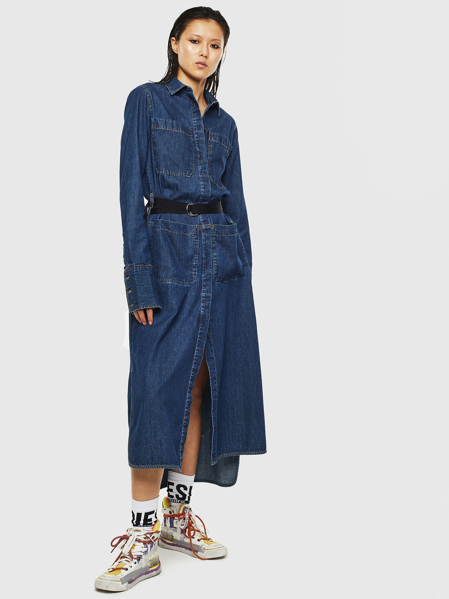 DE-TOKYO, Medium blue Diesel - DE-TOKYO, Medium blue - Dresses - Image 1