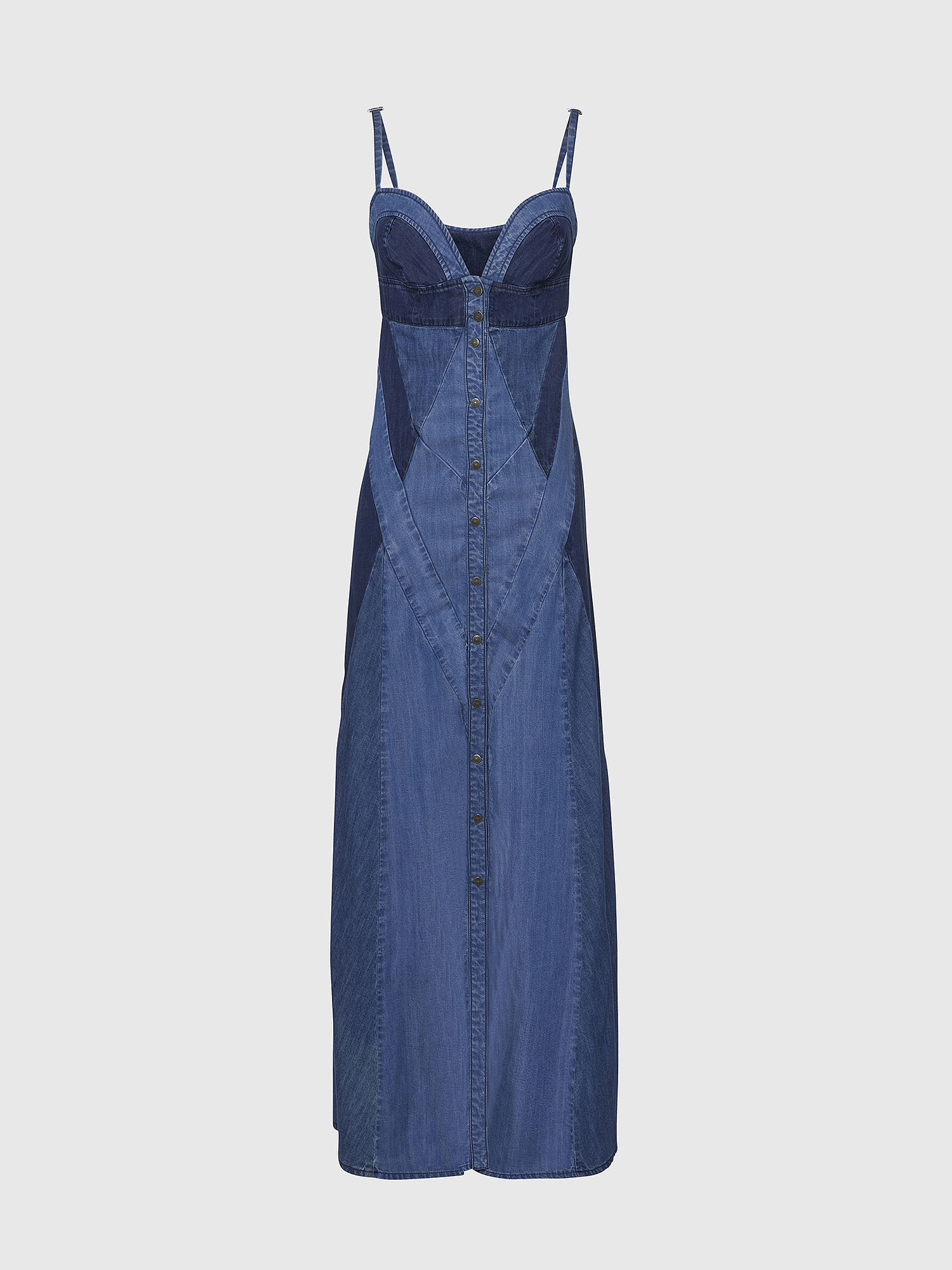 DE-ARYNA, Light Blue Diesel - DE-ARYNA, Light Blue - Dresses - Image 1