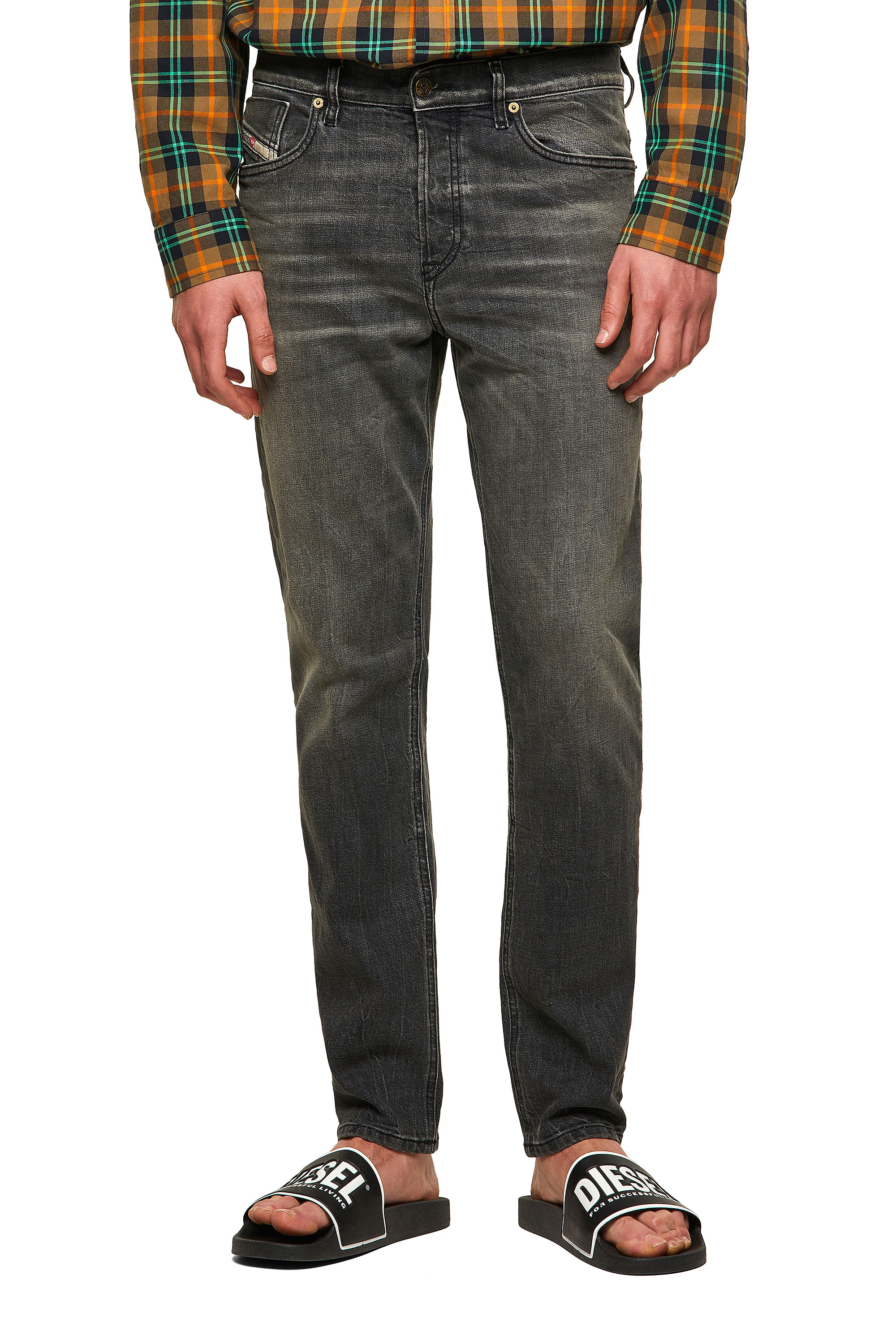 D-Fining 09A73, Black/Dark grey Diesel - D-Fining 09A73, Black/Dark grey - Jeans - Image 1