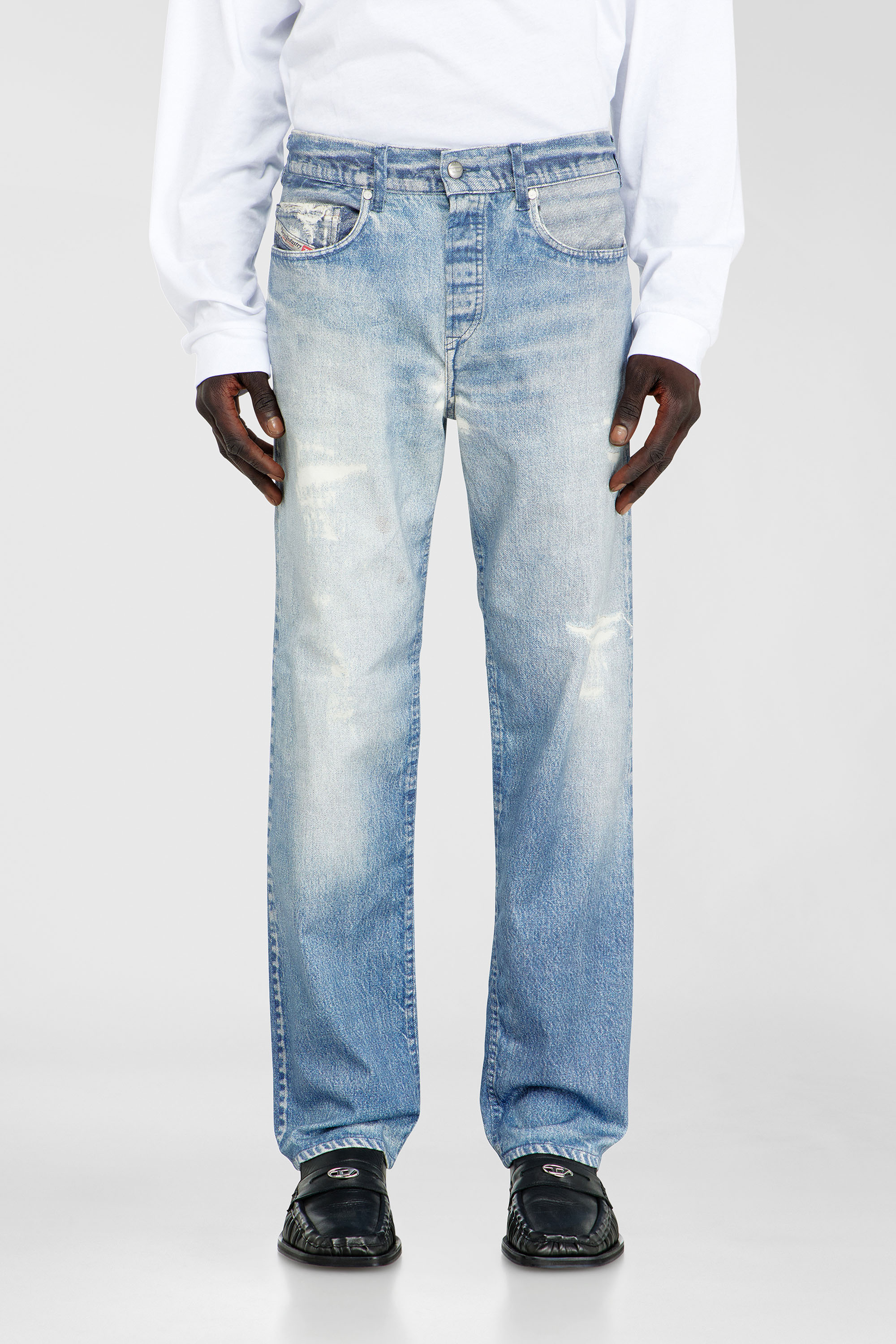 Diesel - Man's Regular 2090 D-Veekley Joggjeans&reg; 068RX, Light Blue - 1