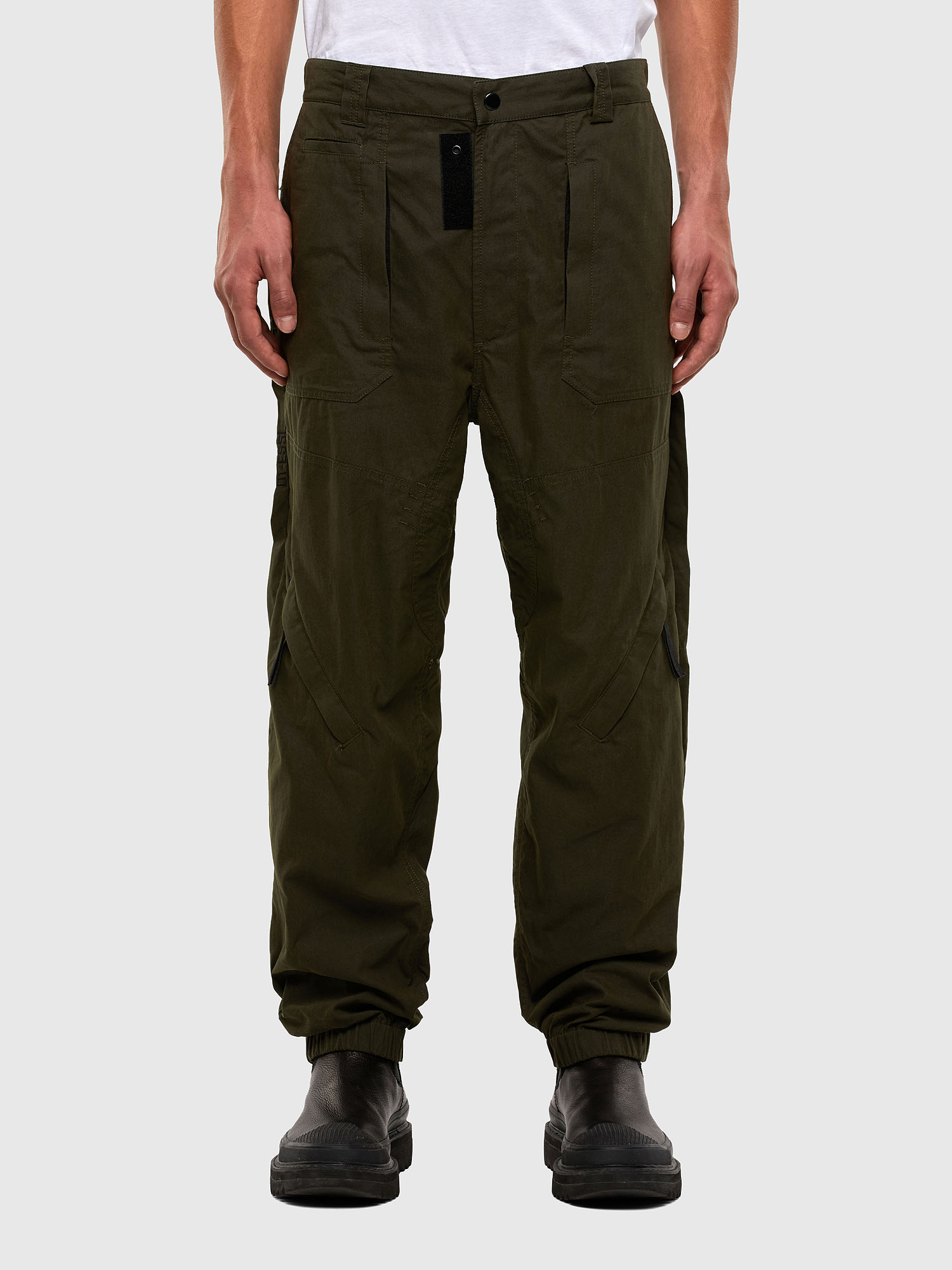 P-JARROD, Military Green Diesel - P-JARROD, Military Green - Pants - Image 1