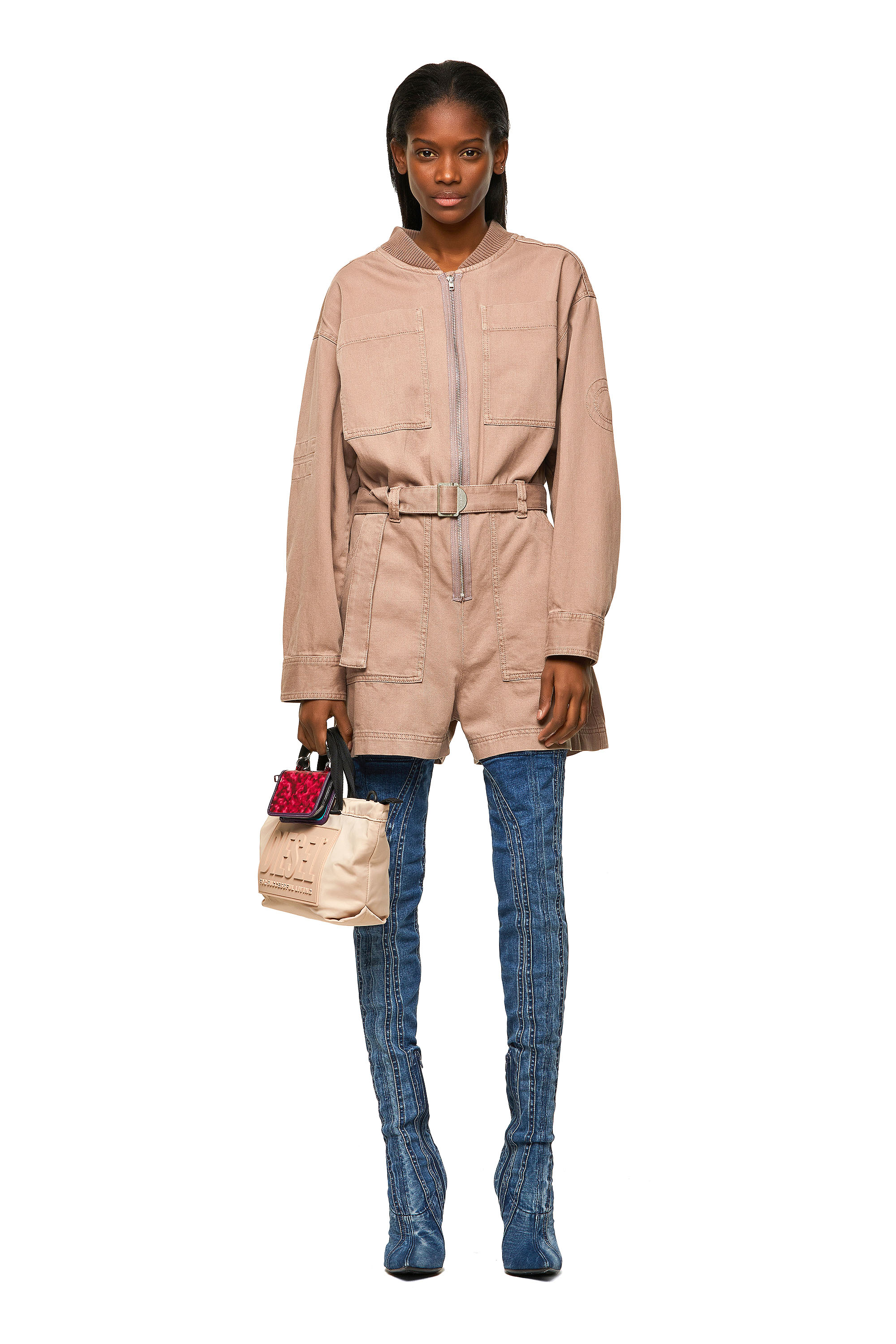 DE-ASTRID-SP, Light Brown Diesel - DE-ASTRID-SP, Light Brown - Jumpsuits - Image 1