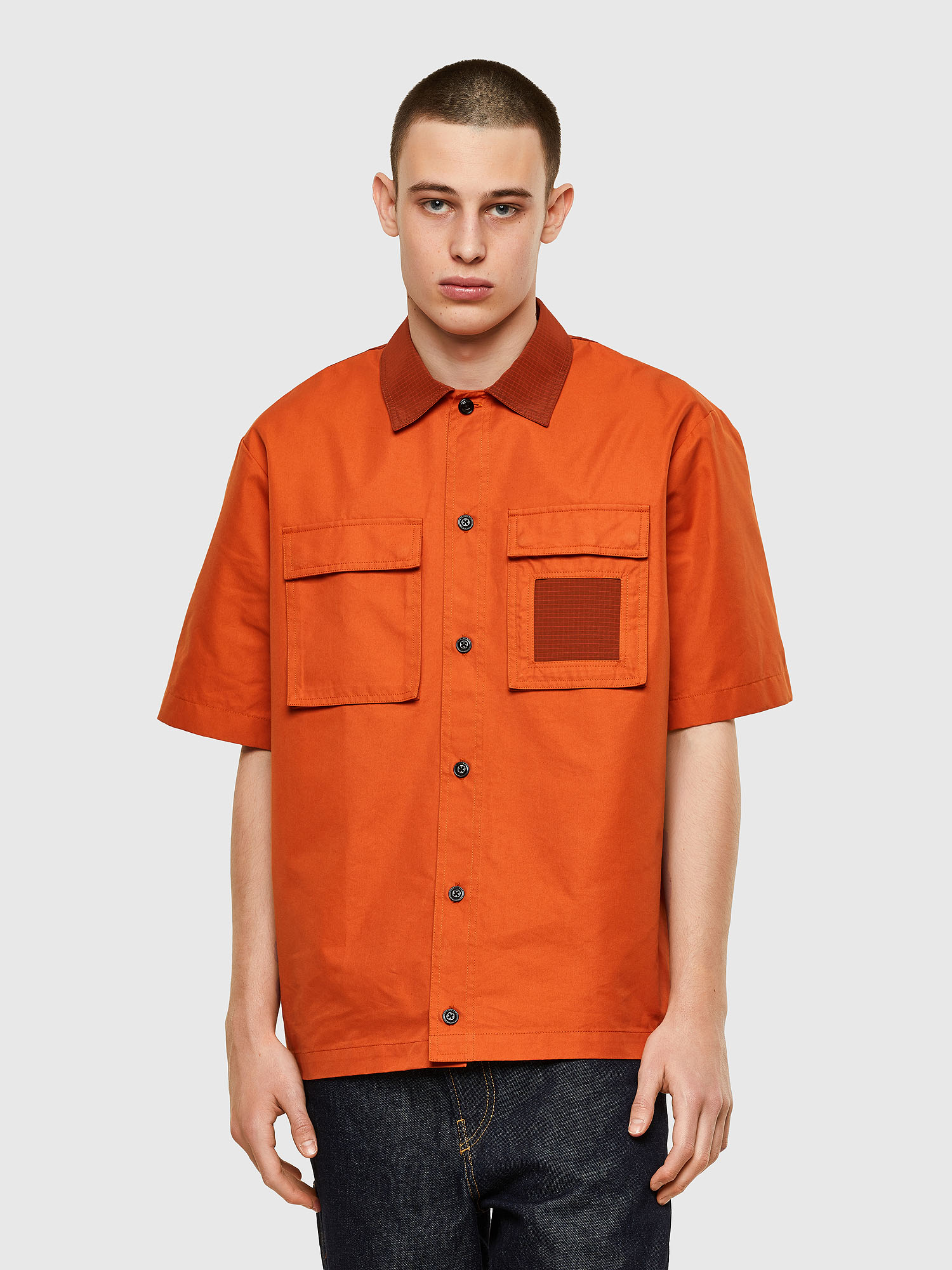 S-GUNN, Orange Diesel - S-GUNN, Orange - Shirts - Image 1