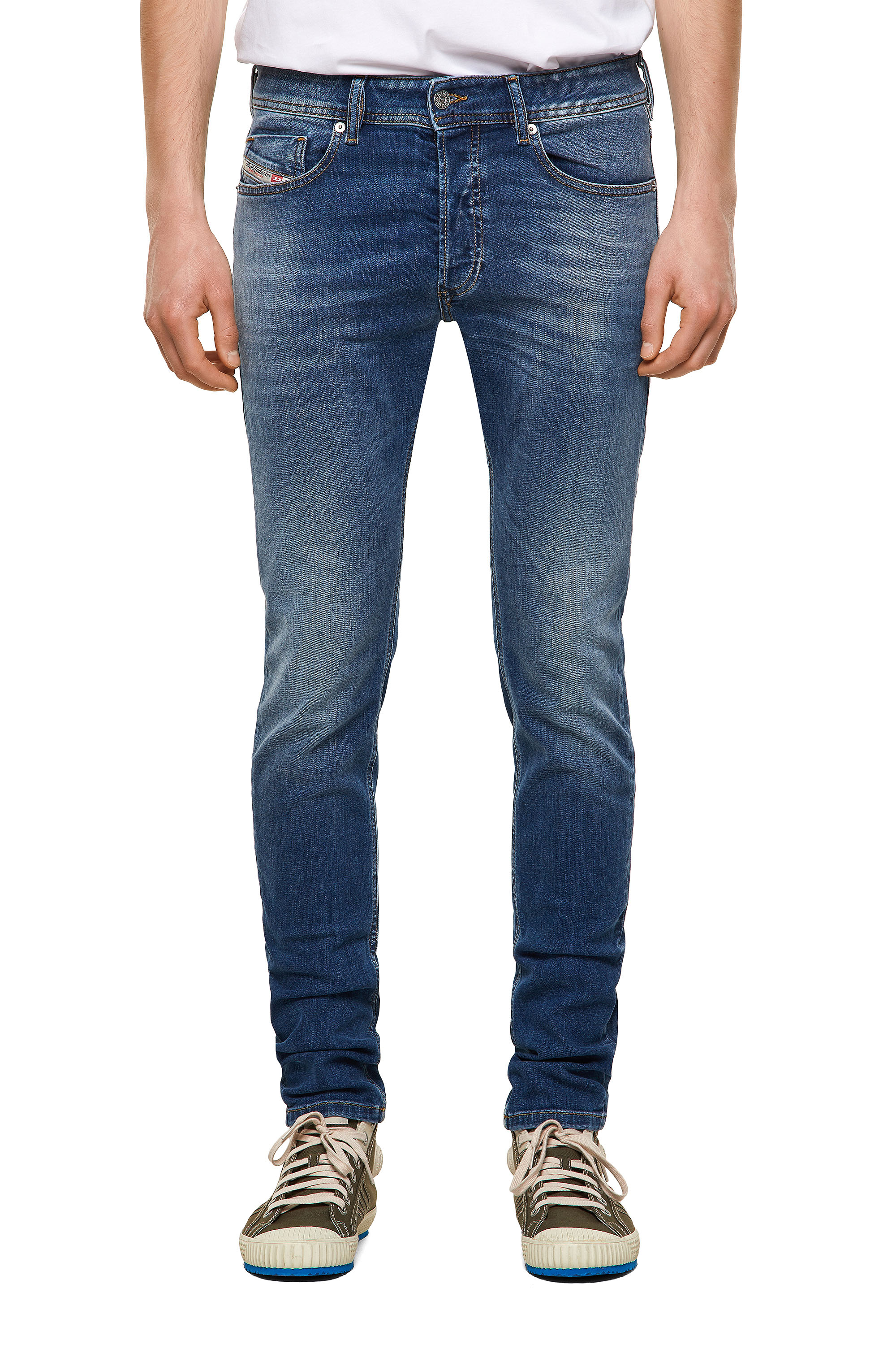 Sleenker 09A60, Medium blue Diesel - Sleenker 09A60, Medium blue - Jeans - Image 1