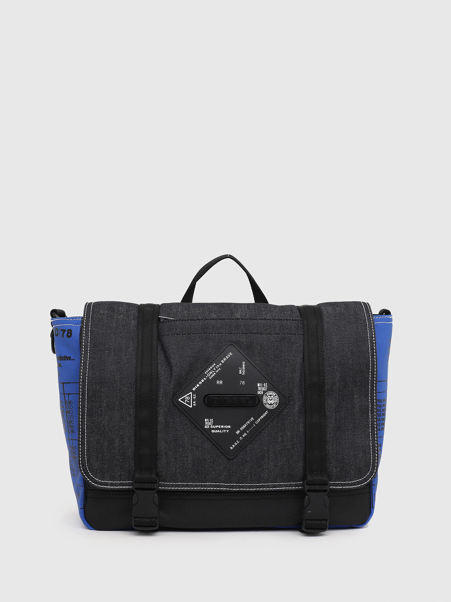 VENESSENGER, Dark Blue Diesel - VENESSENGER, Dark Blue - Crossbody Bags - Image 1