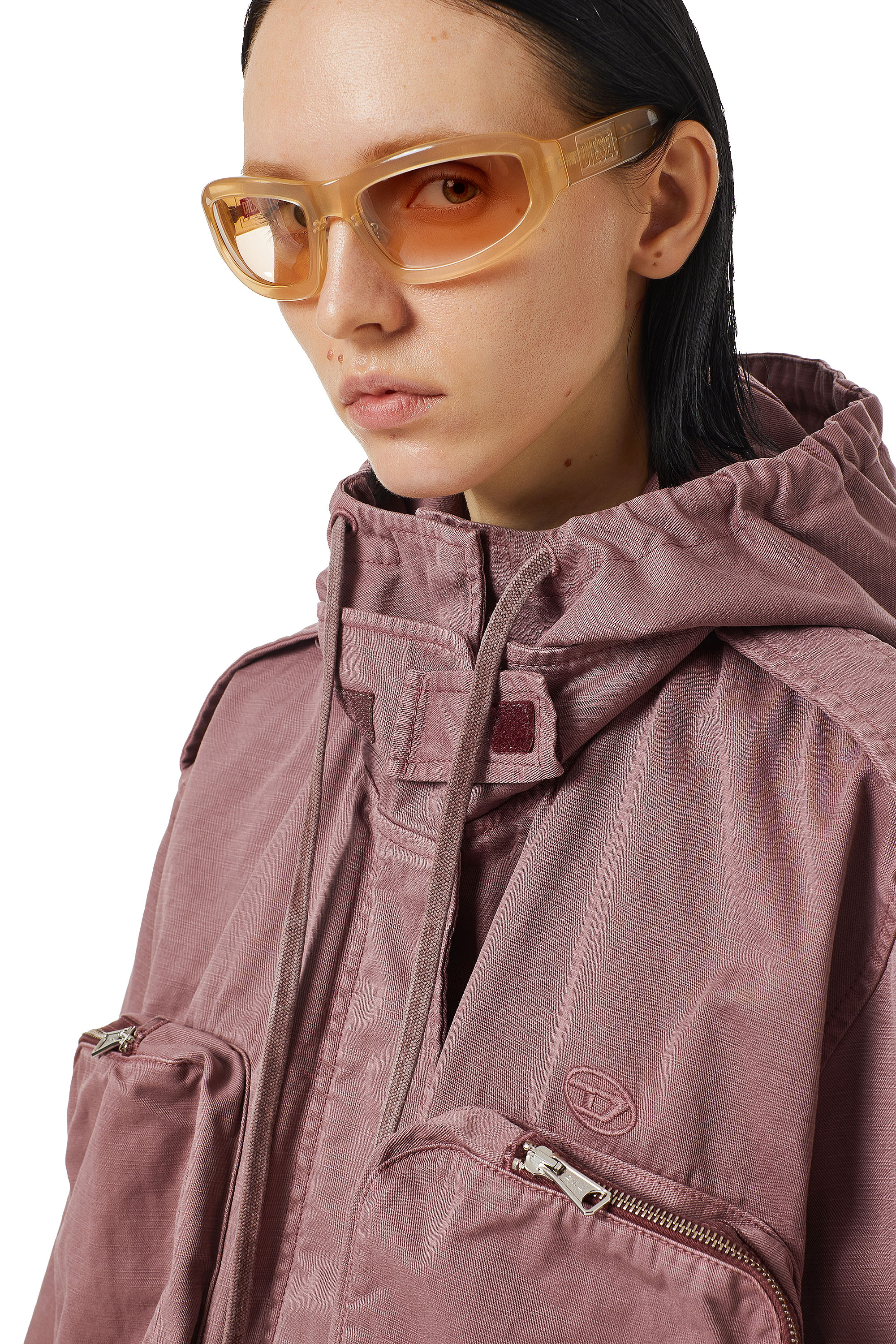 diesel pink jacket
