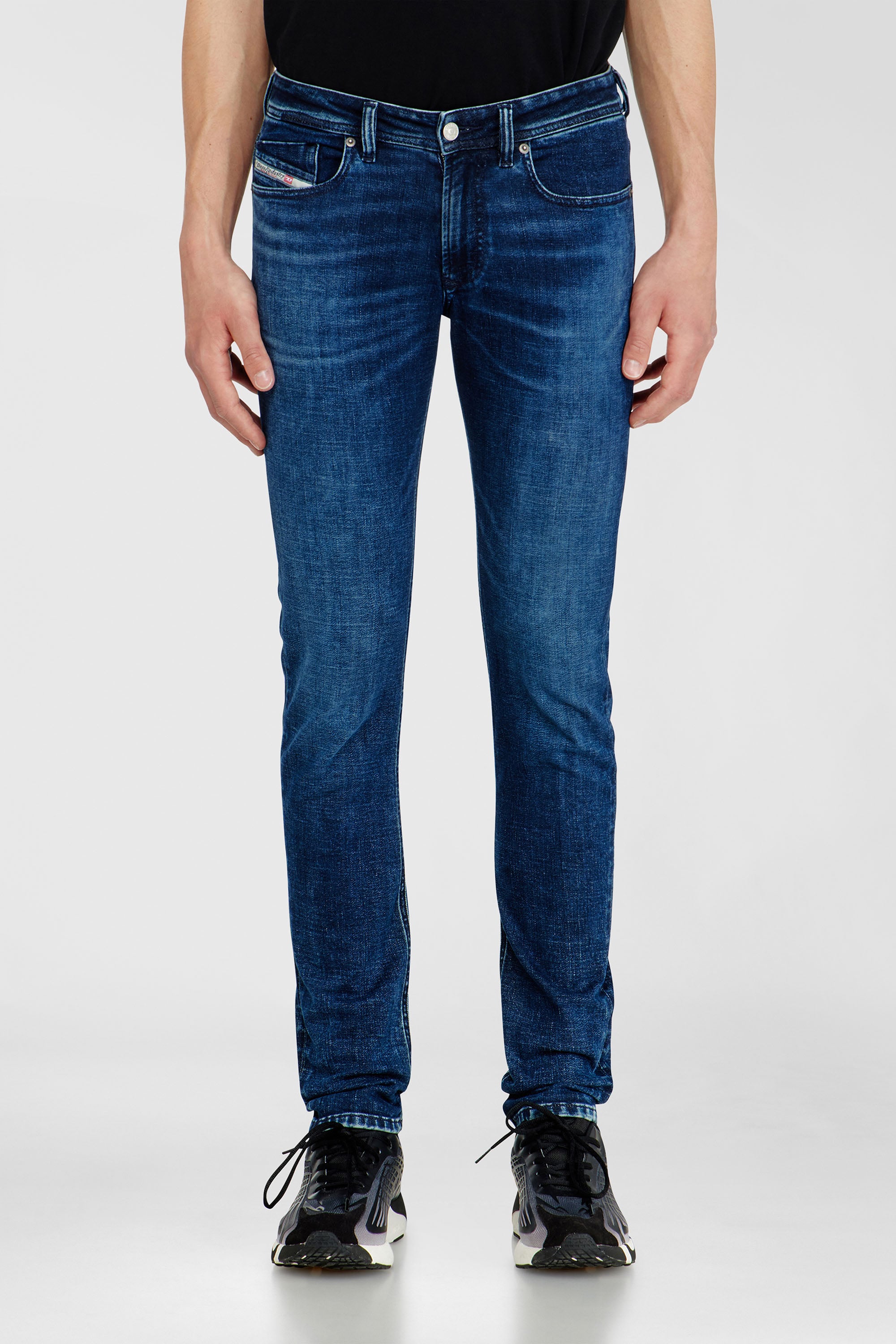 Diesel - Man's Skinny Jeans 1979 Sleenker 0KBBD, Dark Blue - 1