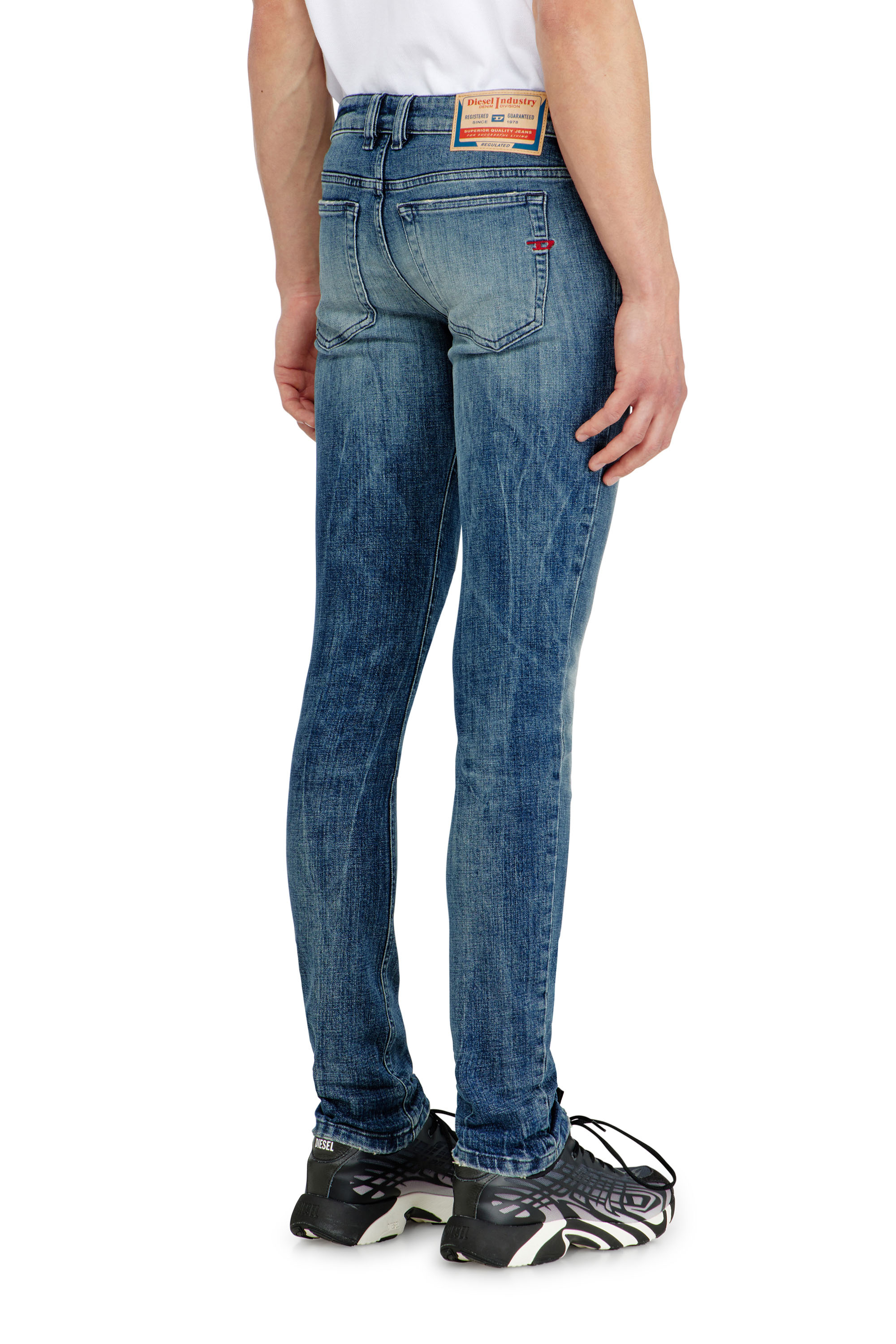 Diesel - Man's Skinny Jeans 1979 Sleenker 0KBBE, Medium blue - 5