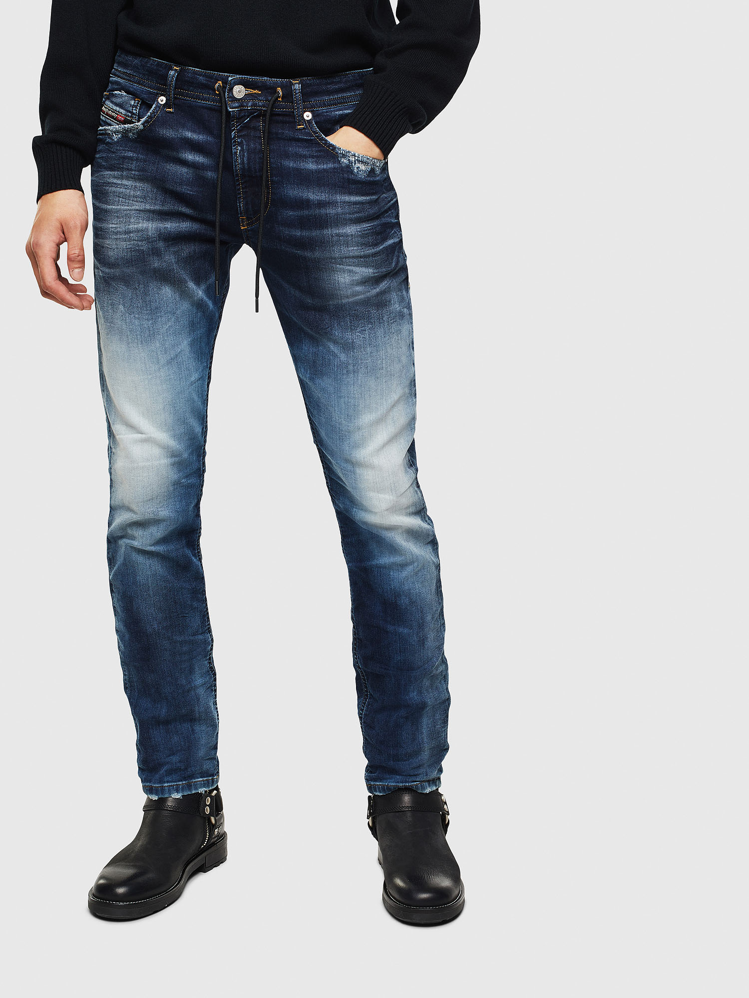 Thommer JoggJeans 069KD, Dark Blue Diesel - Thommer JoggJeans 069KD, Dark Blue - Jeans - Image 1
