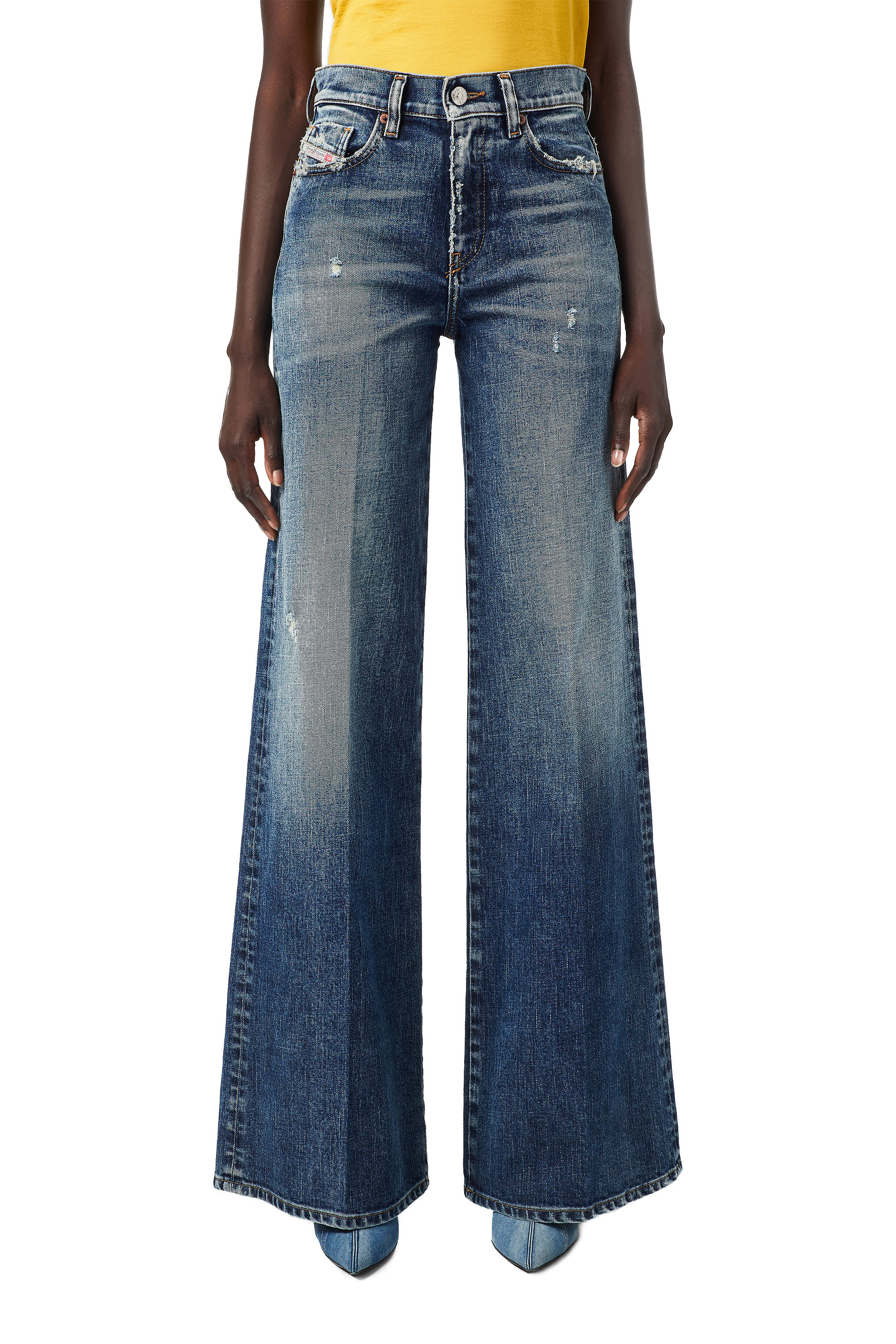 D-Akemi 09B17, Medium blue Diesel - D-Akemi 09B17, Medium blue - Jeans - Image 1