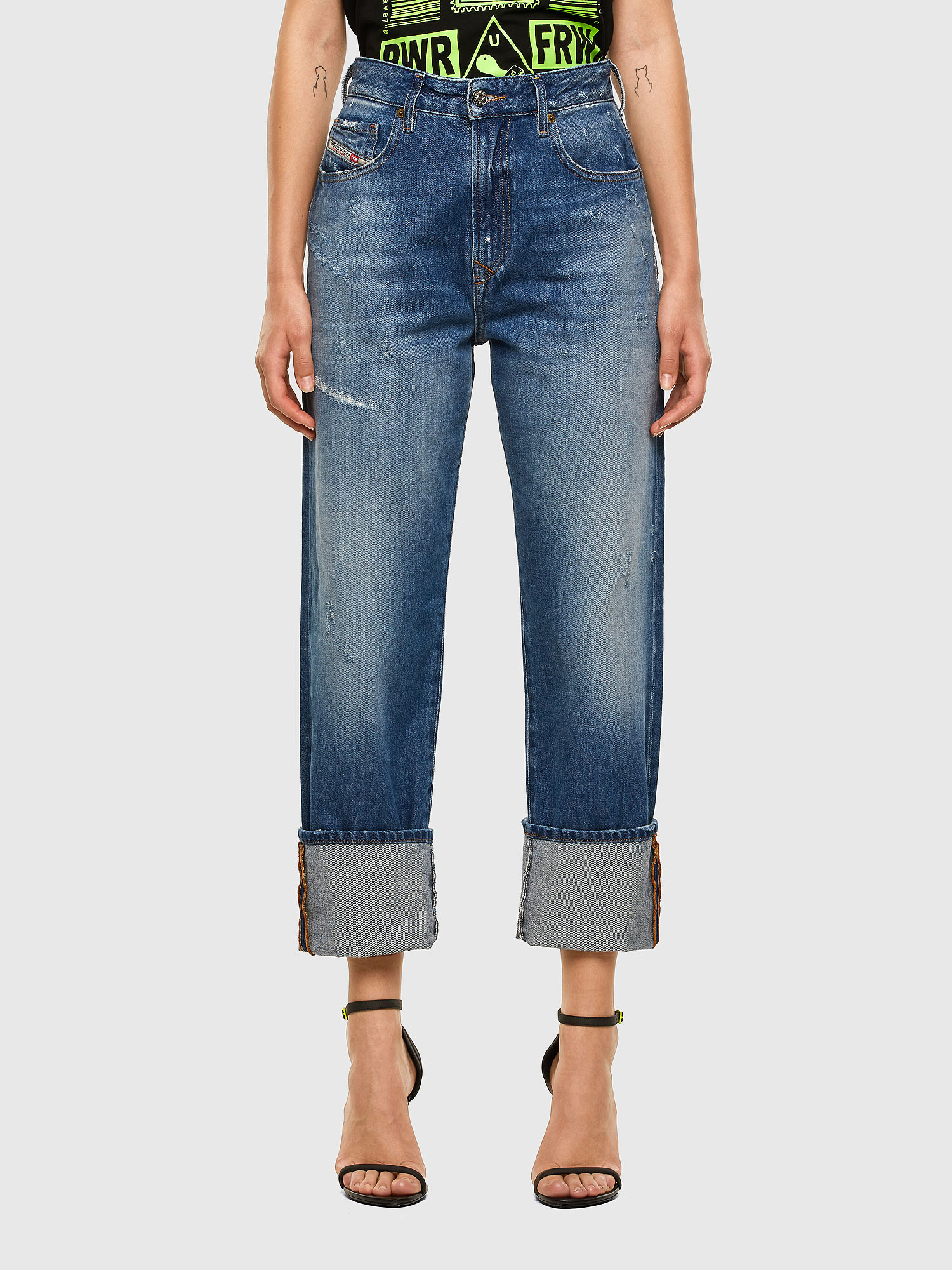 D-Reggy 0097B, Medium blue Diesel - D-Reggy 0097B, Medium blue - Jeans - Image 1