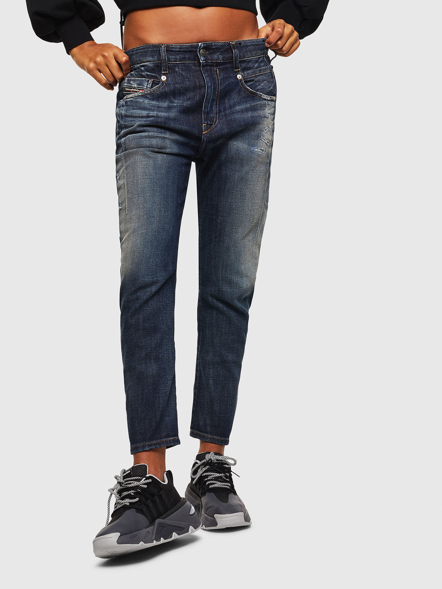 Fayza 0096U, Dark Blue Diesel - Fayza 0096U, Dark Blue - Jeans - Image 1